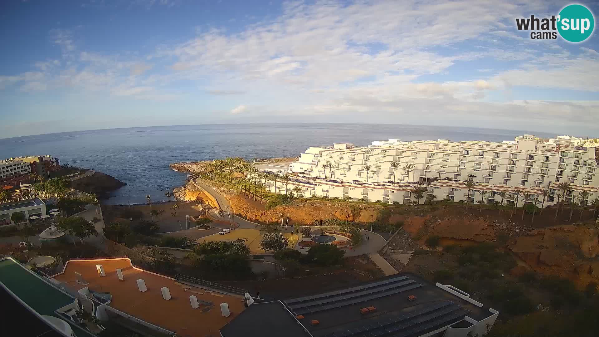 Webcam en vivo Playa de Las Galgas – Playa Paraíso – Isla de La Gomera – Costa Adeje – Tenerife