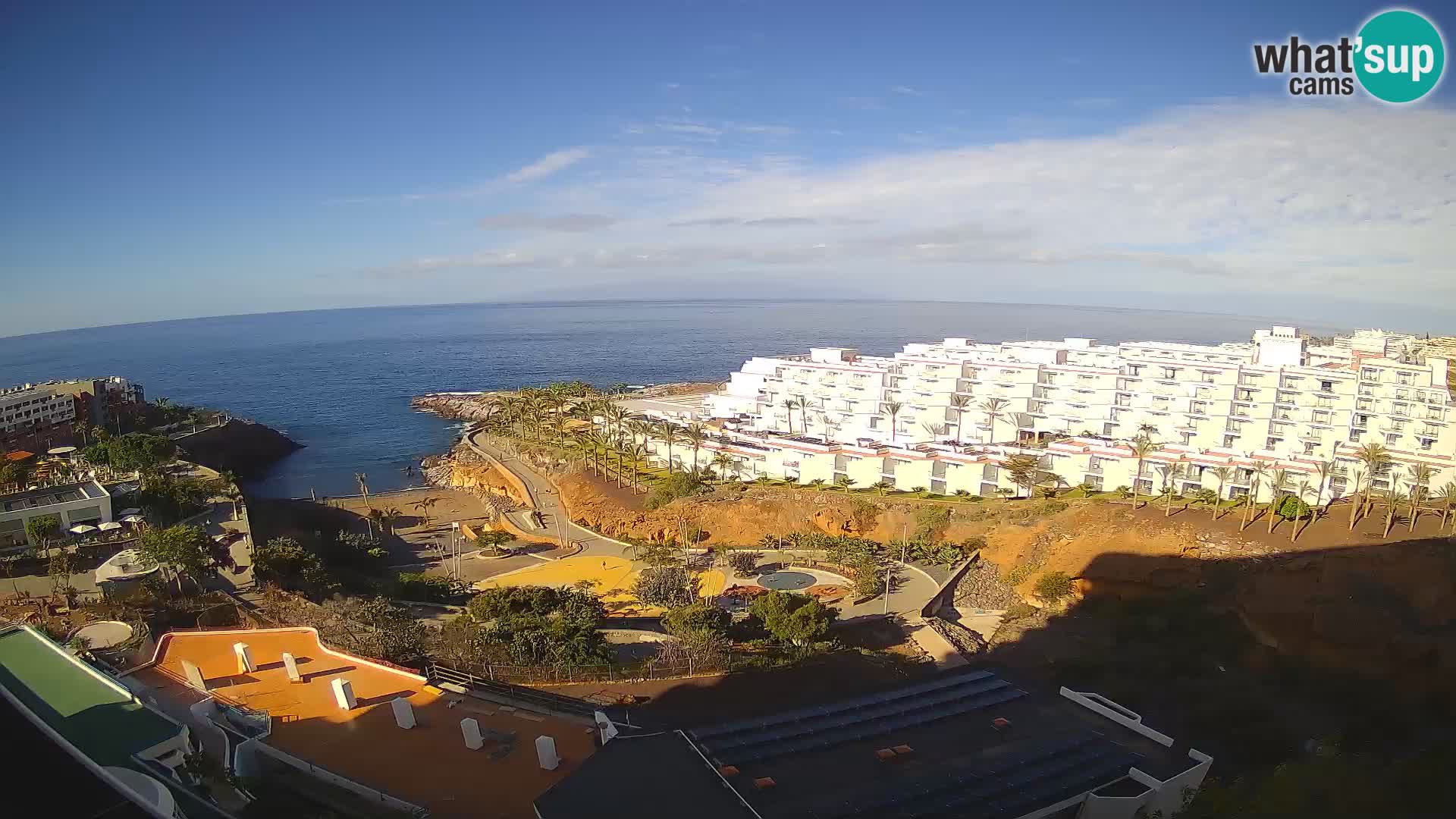 Live-Webcam Las Galgas Strand – Playa Paraiso – Insel La Gomera – Costa Adeje – Teneriffa