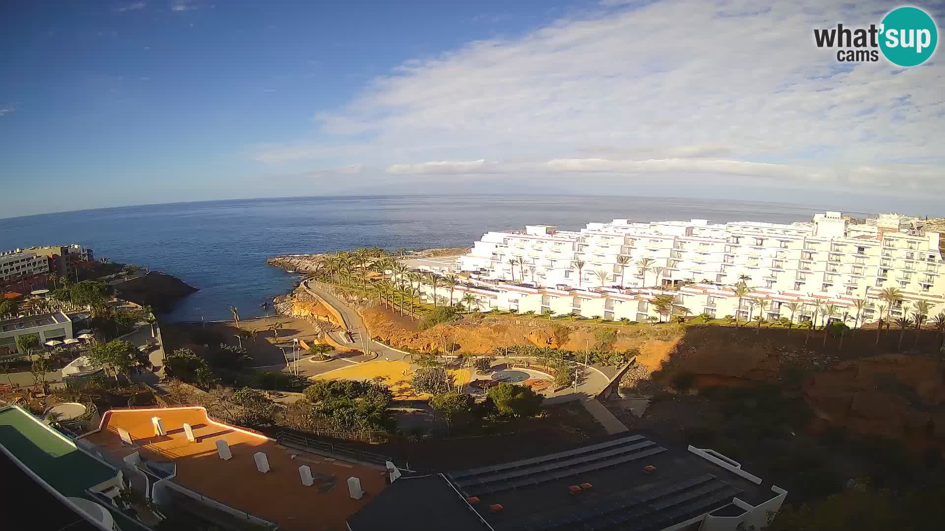 Live-Webcam Las Galgas Strand – Playa Paraiso – Insel La Gomera – Costa Adeje – Teneriffa