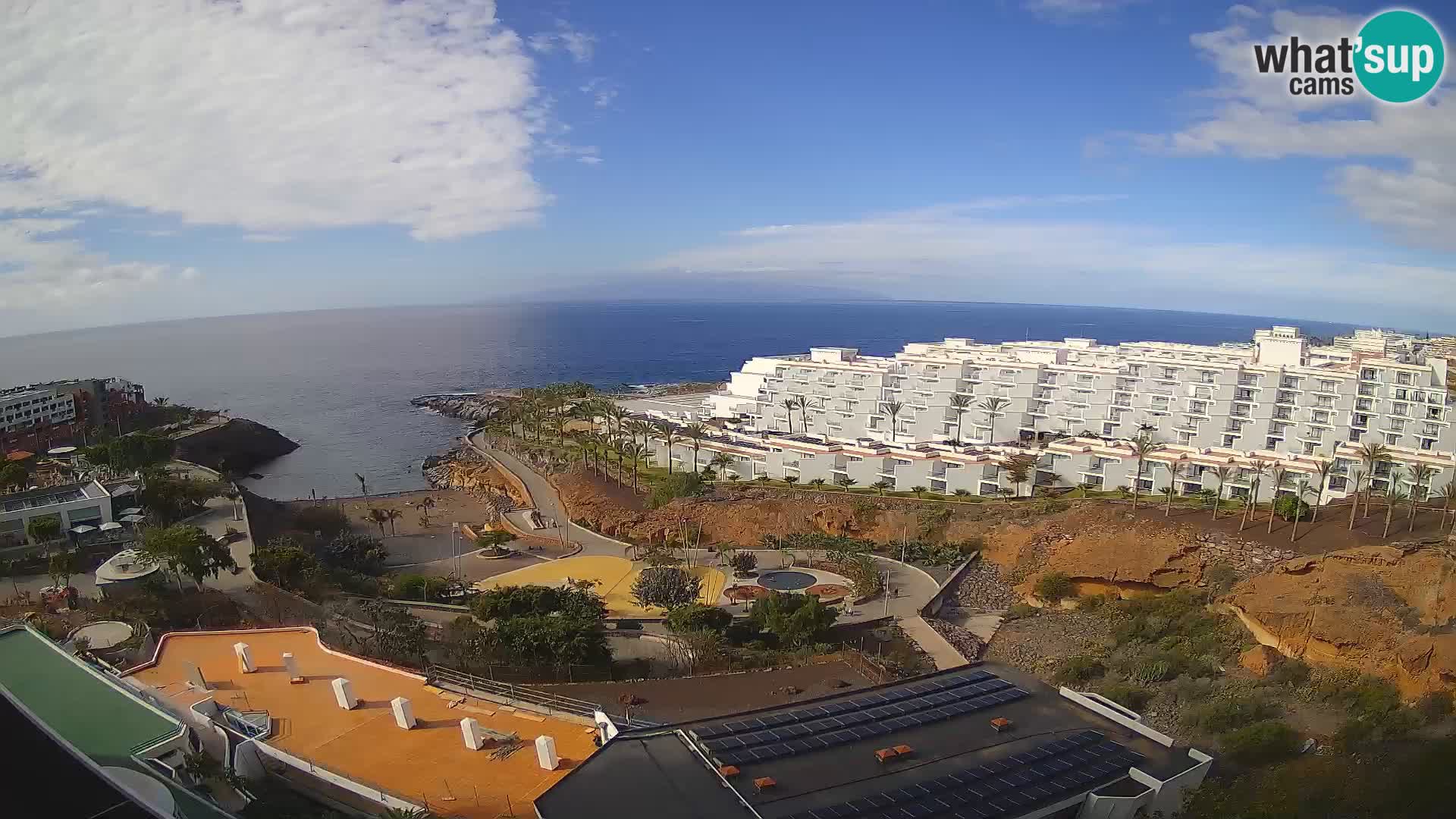 Live-Webcam Las Galgas Strand – Playa Paraiso – Insel La Gomera – Costa Adeje – Teneriffa
