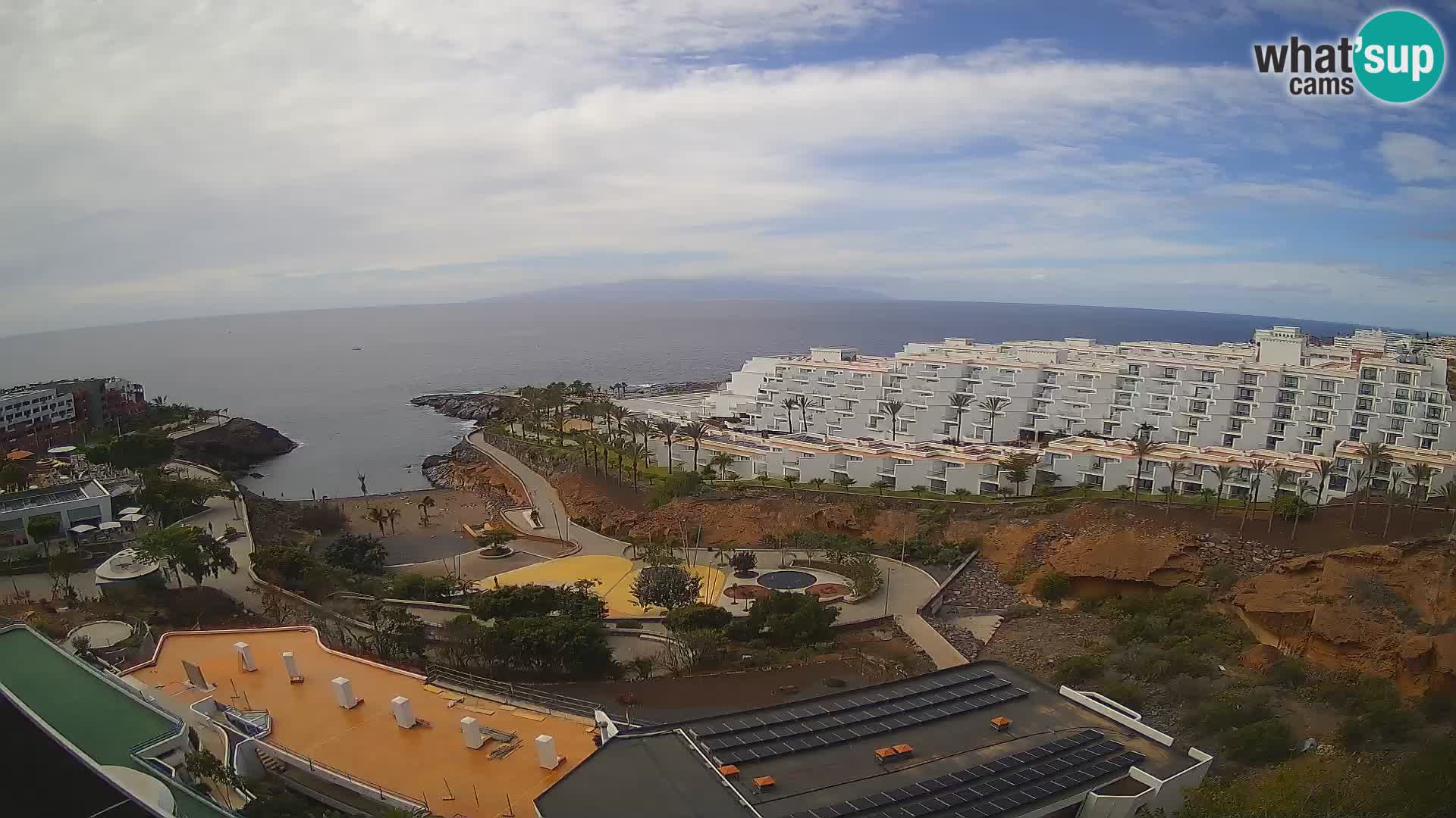 Live-Webcam Las Galgas Strand – Playa Paraiso – Insel La Gomera – Costa Adeje – Teneriffa