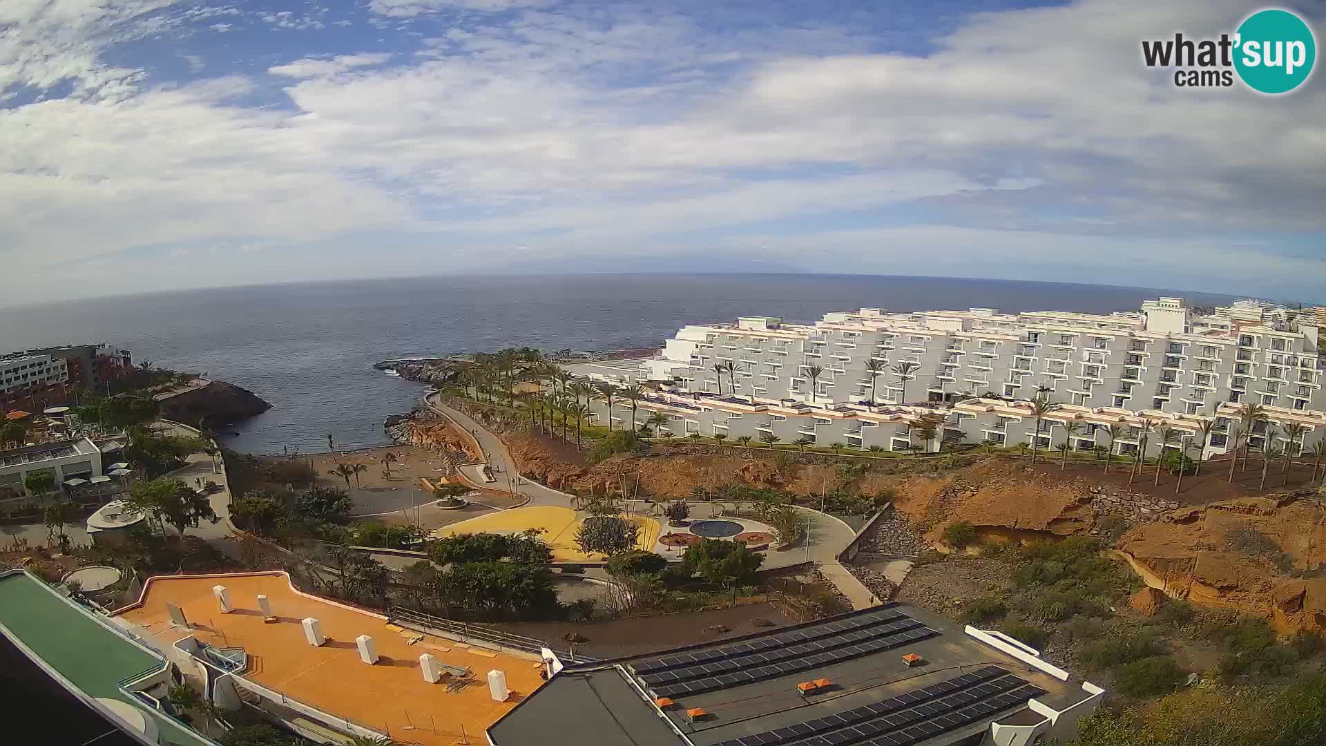 Live-Webcam Las Galgas Strand – Playa Paraiso – Insel La Gomera – Costa Adeje – Teneriffa