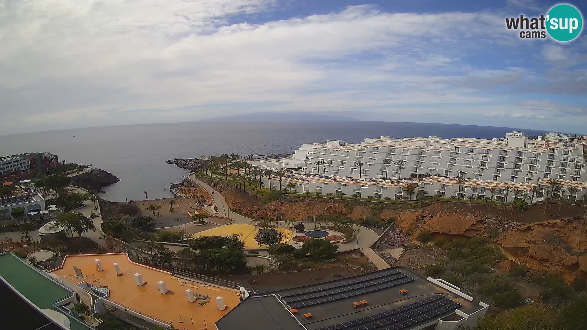 Live-Webcam Las Galgas Strand – Playa Paraiso – Insel La Gomera – Costa Adeje – Teneriffa