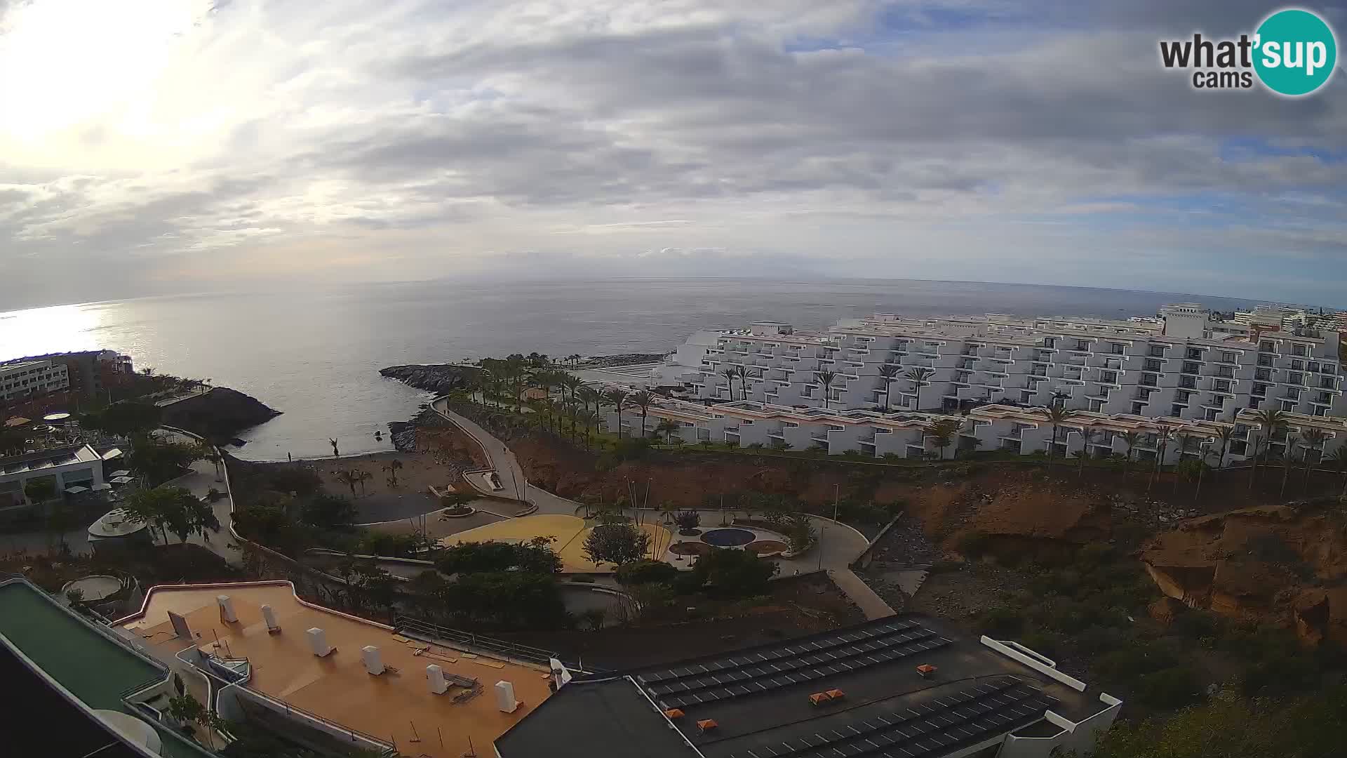 Web kamera uživo Playa de Las Galgas – Playa Paraiso – otok La Gomera – Costa Adeje – Tenerife