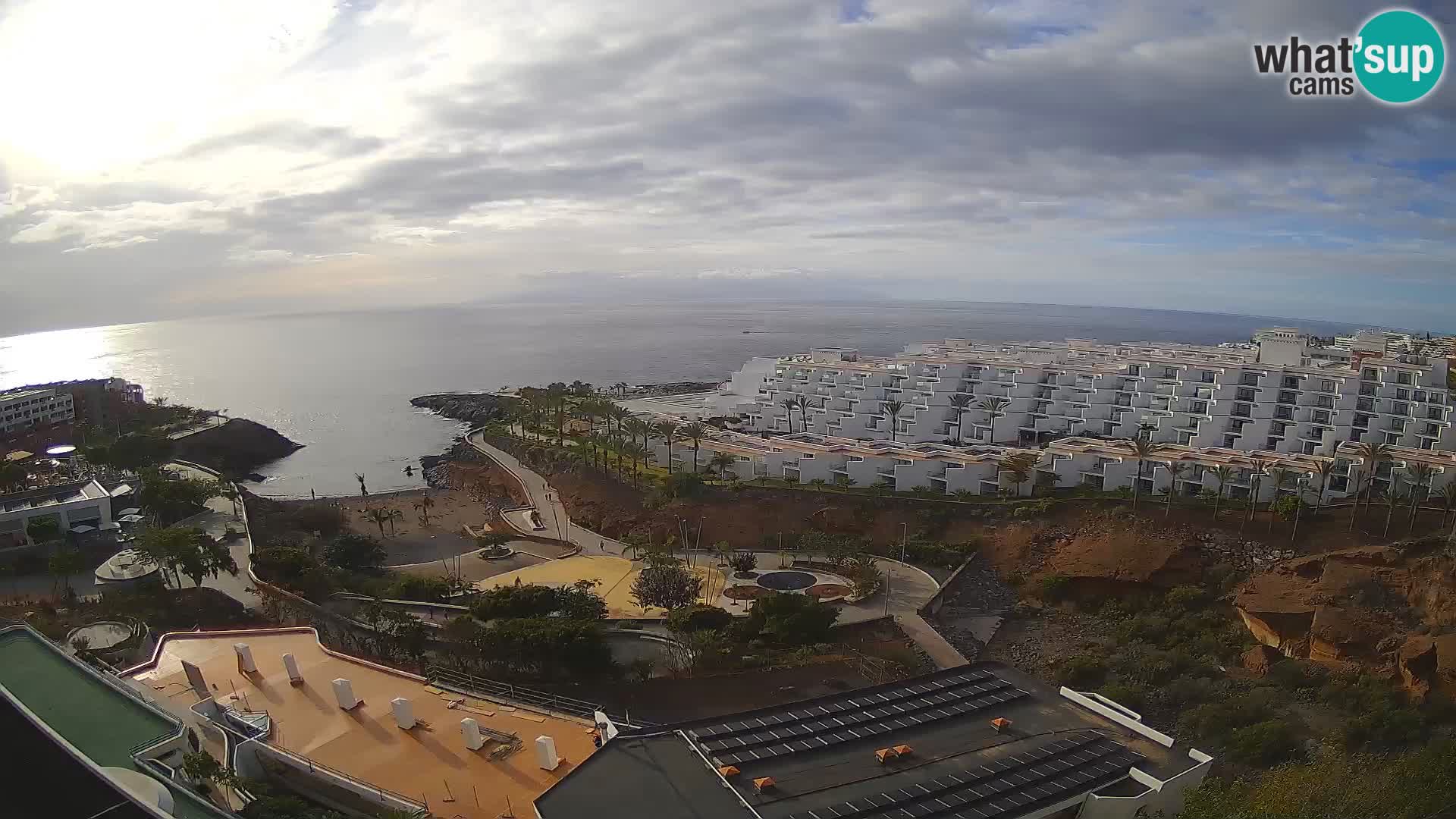 Webcam en vivo Playa de Las Galgas – Playa Paraíso – Isla de La Gomera – Costa Adeje – Tenerife