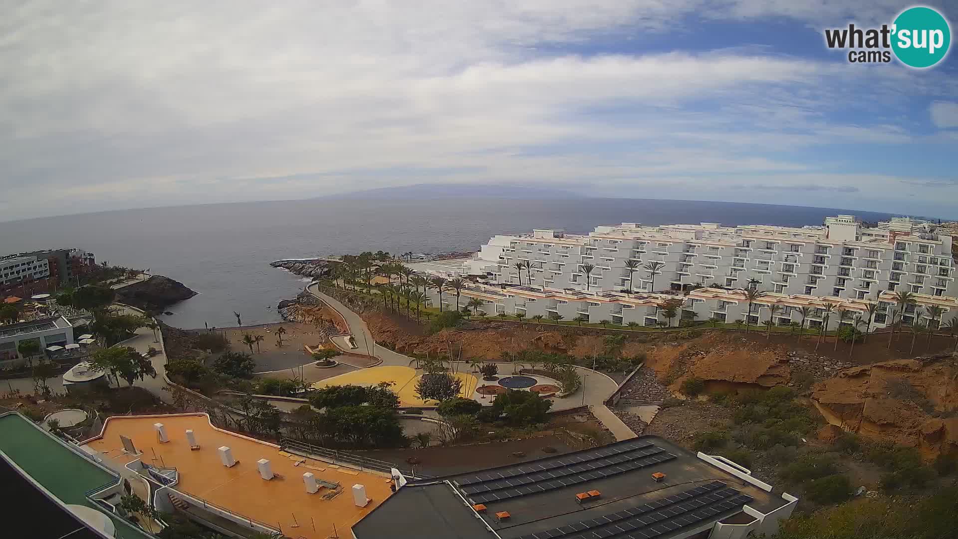 Webcam en direct Playa de Las Galgas – Playa Paraiso – île de La Gomera – Costa Adeje – Tenerife
