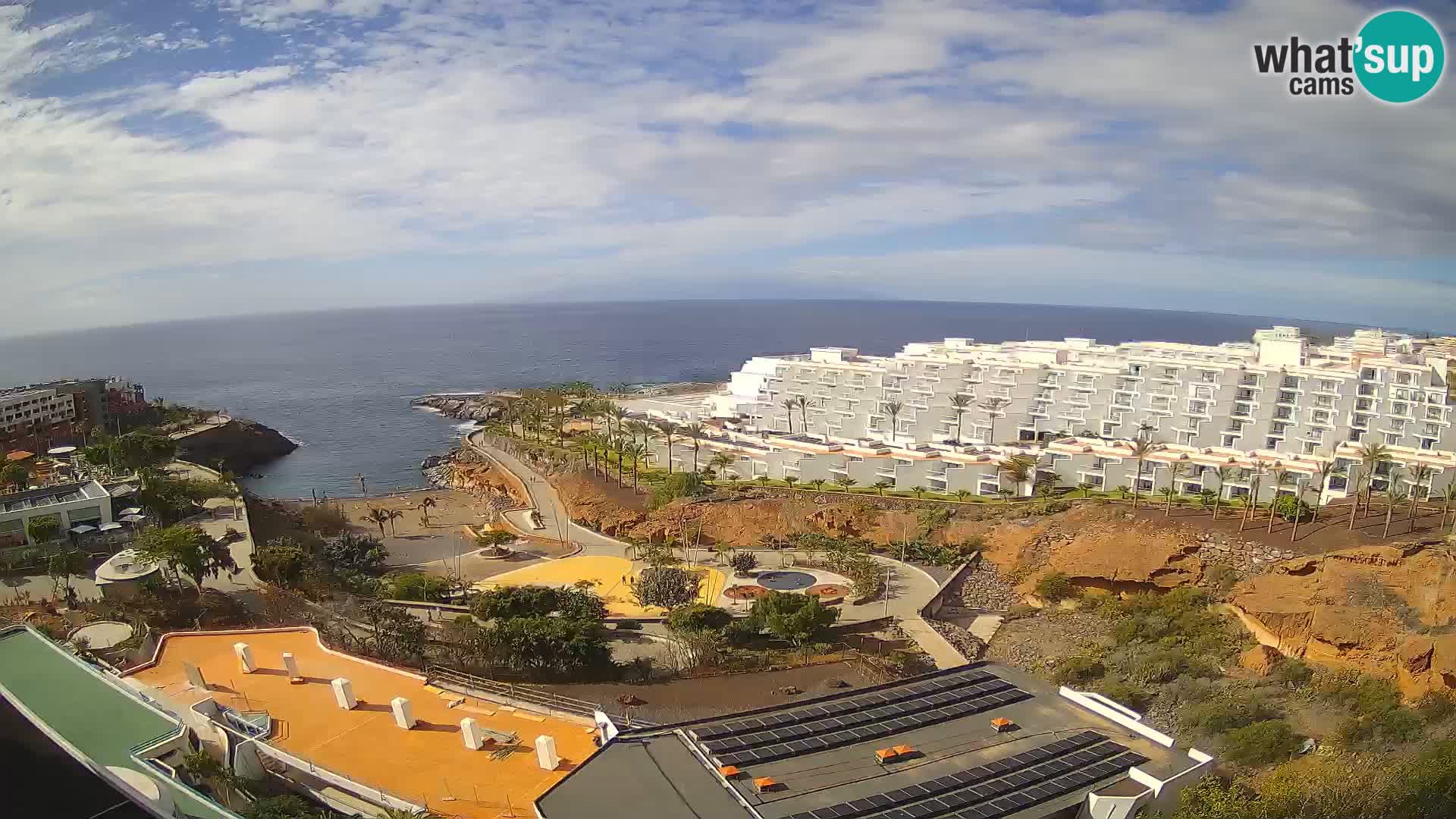 Live-Webcam Las Galgas Strand – Playa Paraiso – Insel La Gomera – Costa Adeje – Teneriffa