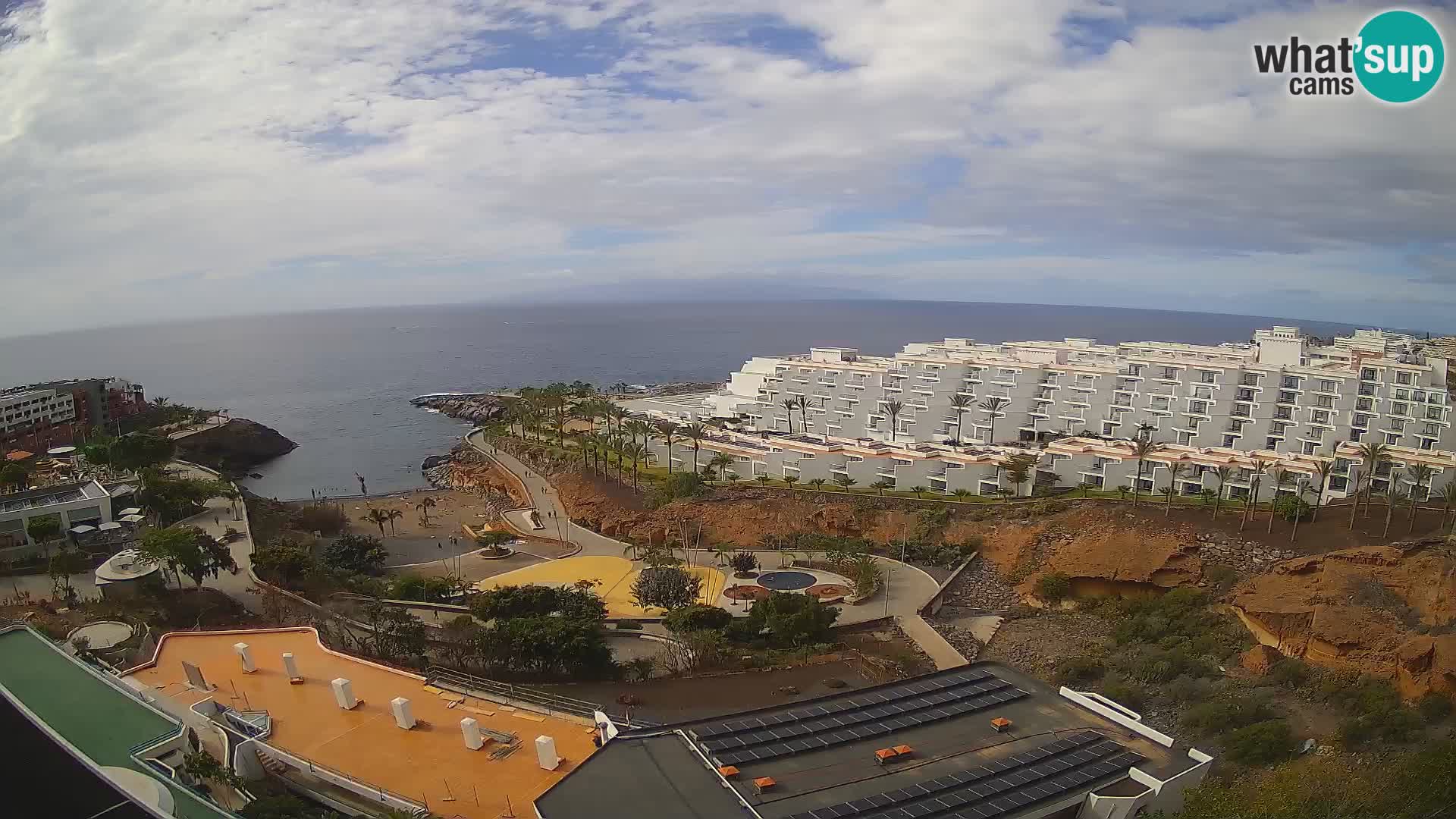 Webcam live spiaggia Las Galgas – Playa Paraiso – Isola La Gomera – Costa Adeje – Tenerife