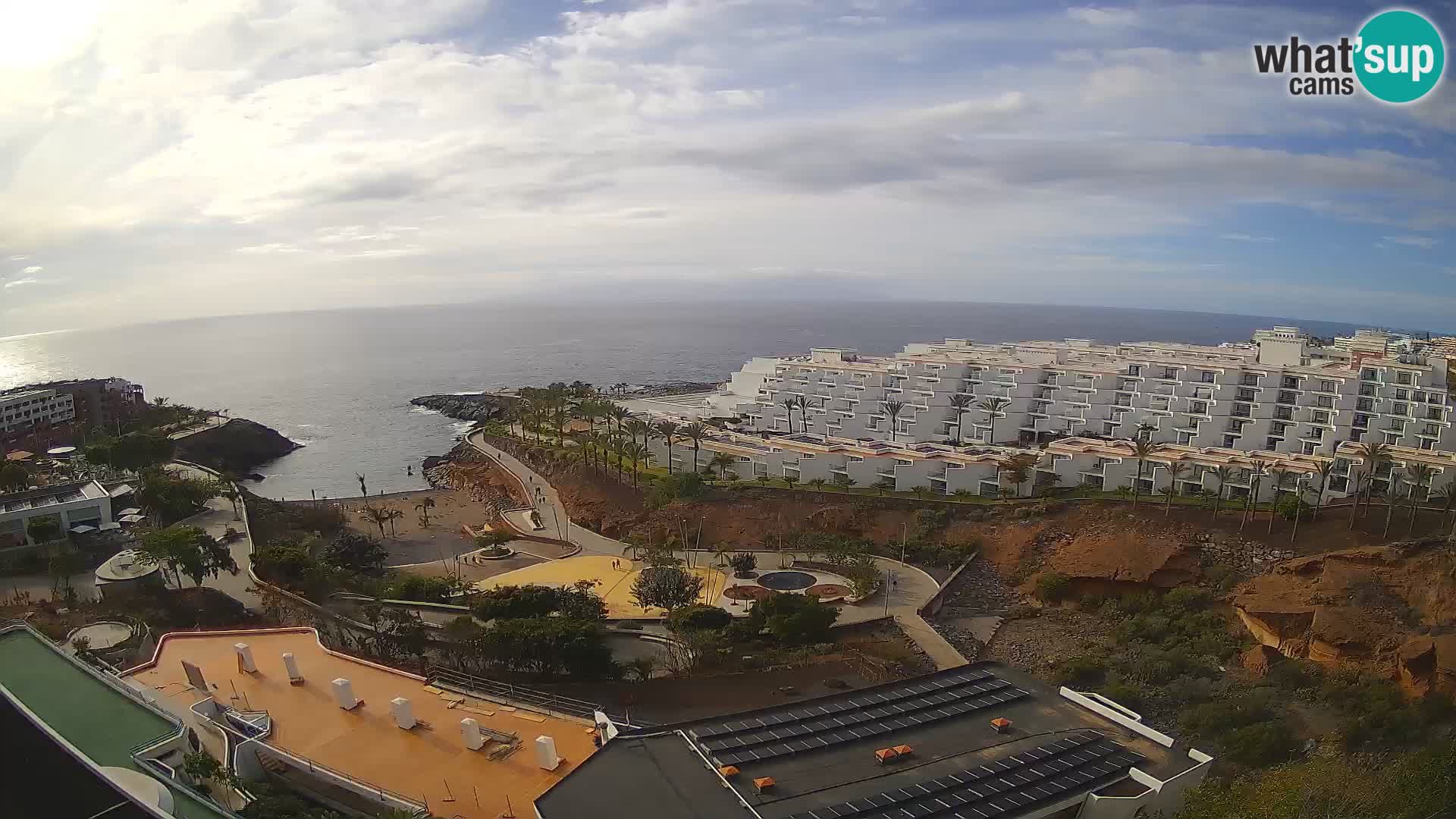 Webcam live spiaggia Las Galgas – Playa Paraiso – Isola La Gomera – Costa Adeje – Tenerife