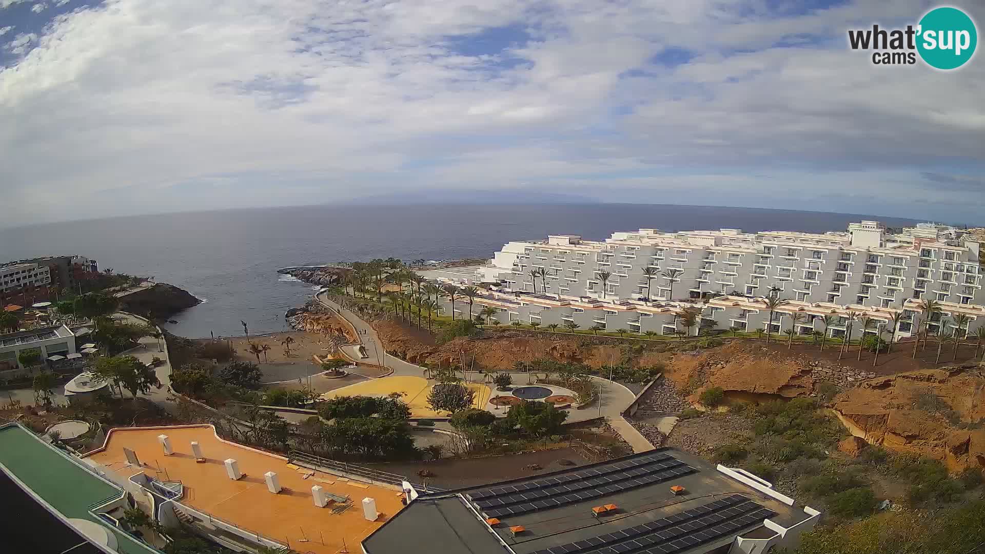 Webcam live spiaggia Las Galgas – Playa Paraiso – Isola La Gomera – Costa Adeje – Tenerife
