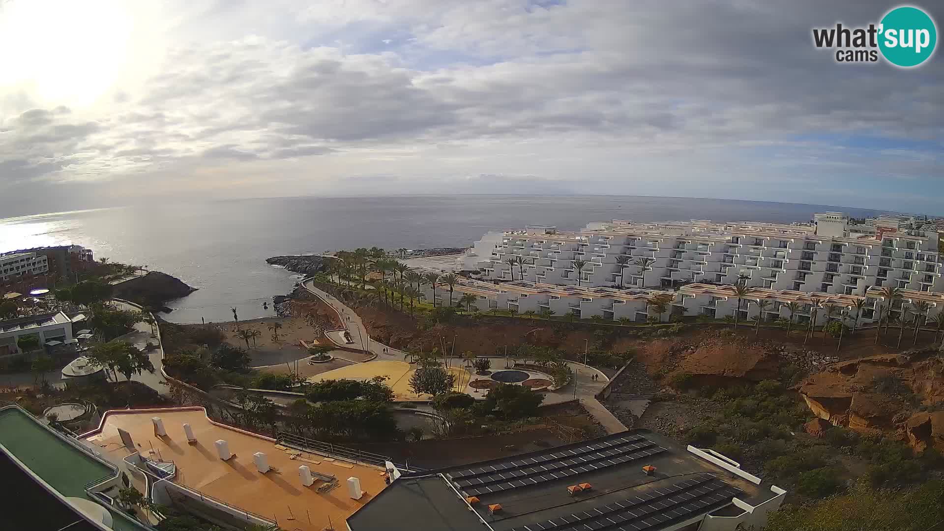 Web kamera uživo Playa de Las Galgas – Playa Paraiso – otok La Gomera – Costa Adeje – Tenerife
