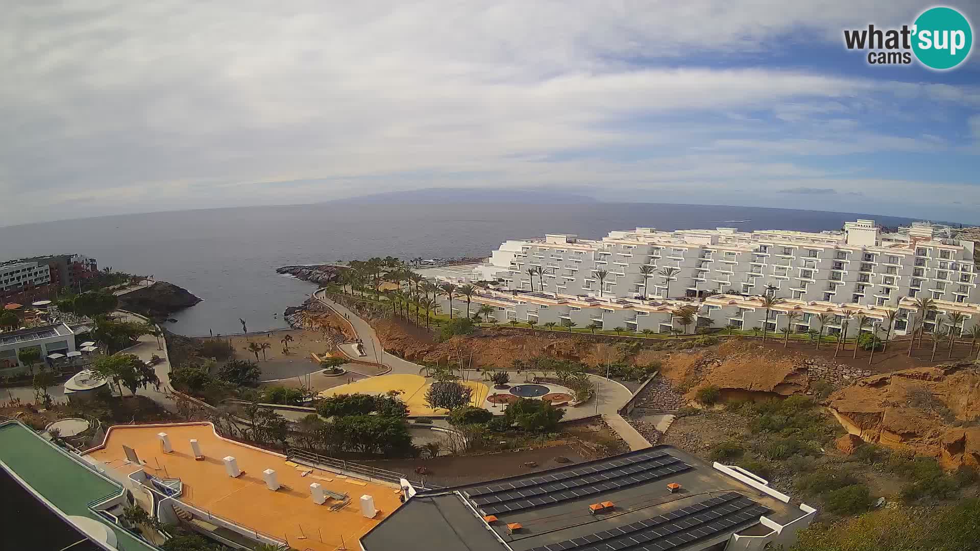 Web kamera uživo Playa de Las Galgas – Playa Paraiso – otok La Gomera – Costa Adeje – Tenerife