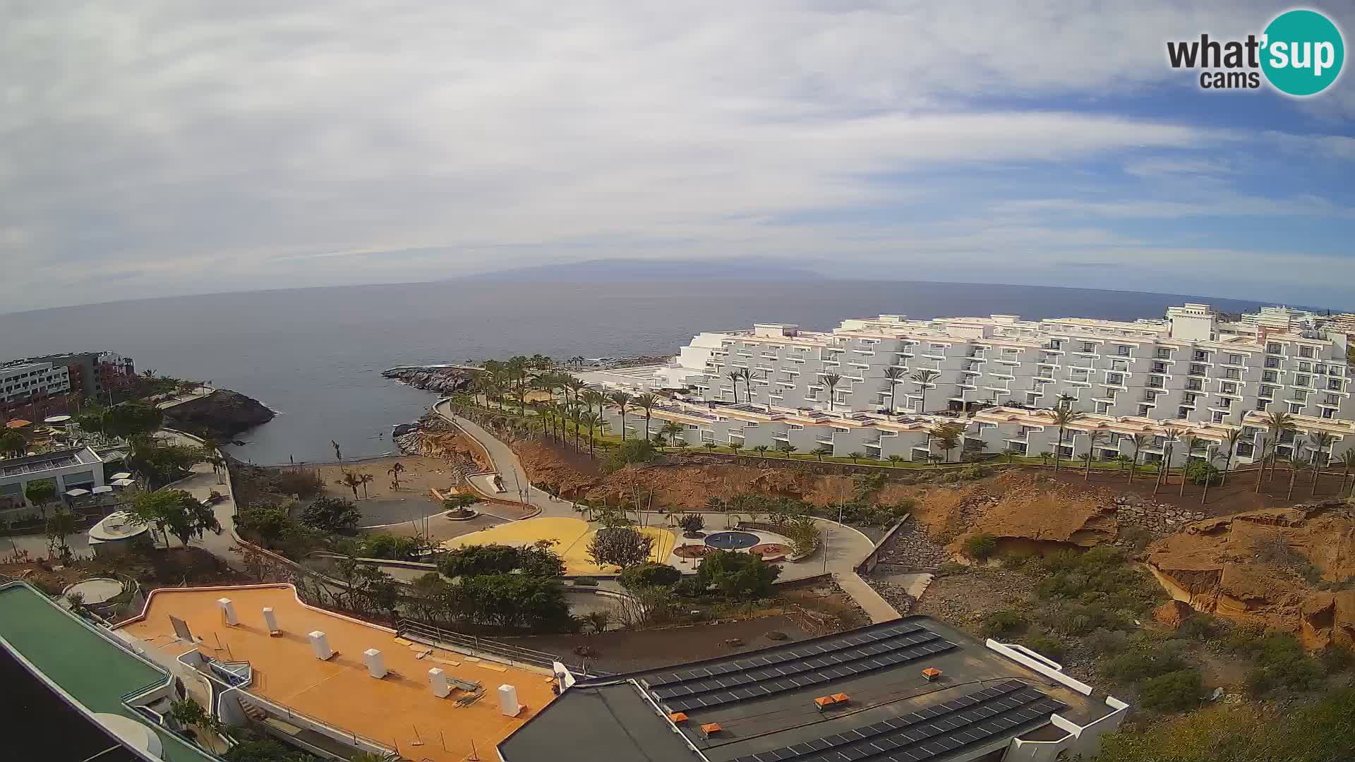Live-Webcam Las Galgas Strand – Playa Paraiso – Insel La Gomera – Costa Adeje – Teneriffa