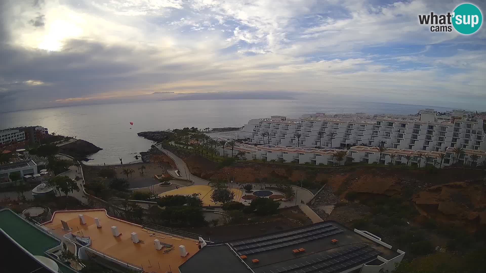 Webcam live spiaggia Las Galgas – Playa Paraiso – Isola La Gomera – Costa Adeje – Tenerife