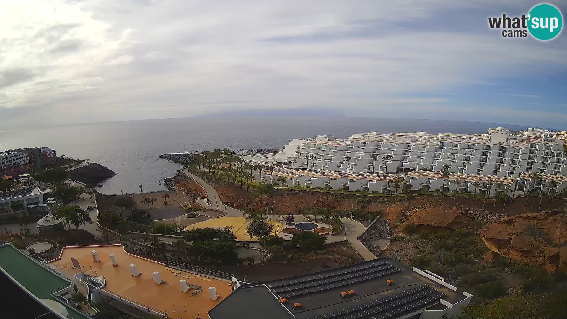 Live-Webcam Las Galgas Strand – Playa Paraiso – Insel La Gomera – Costa Adeje – Teneriffa