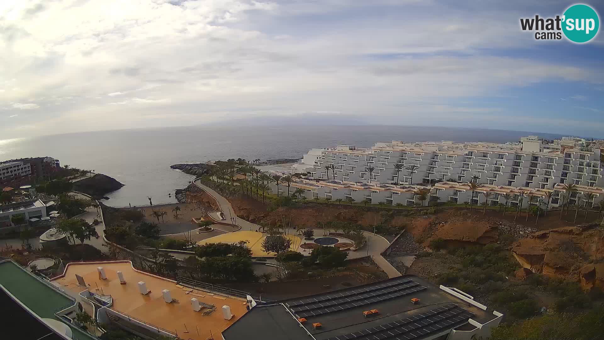 Live-Webcam Las Galgas Strand – Playa Paraiso – Insel La Gomera – Costa Adeje – Teneriffa