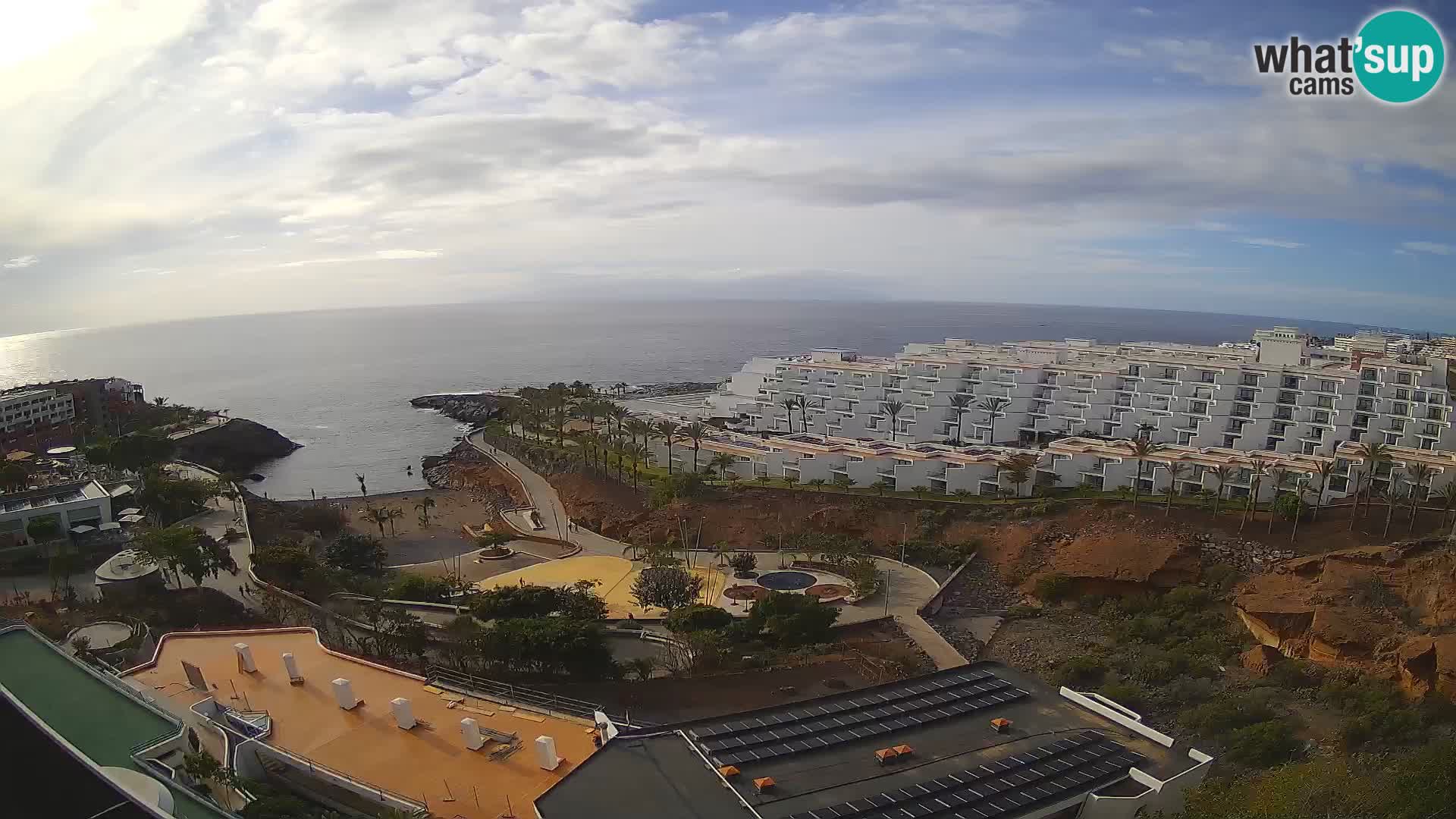 Webcam en direct Playa de Las Galgas – Playa Paraiso – île de La Gomera – Costa Adeje – Tenerife