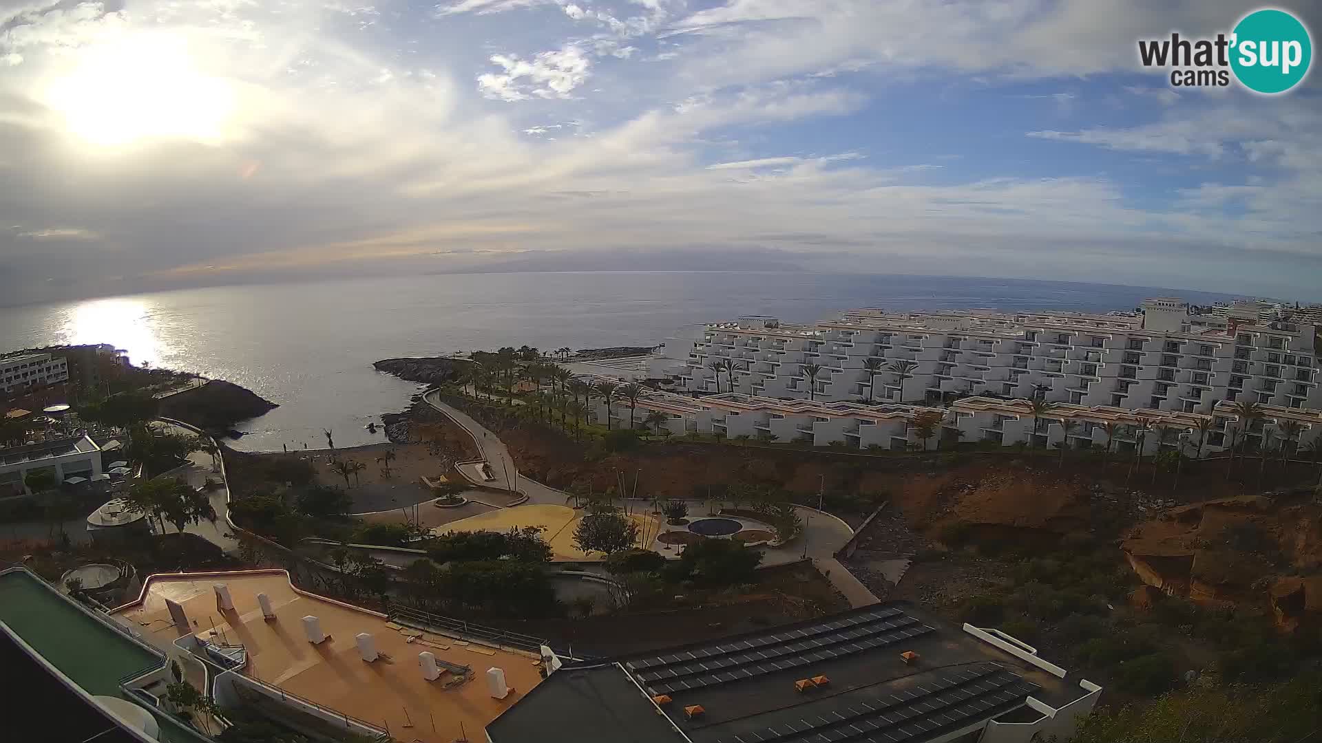 Live-Webcam Las Galgas Strand – Playa Paraiso – Insel La Gomera – Costa Adeje – Teneriffa