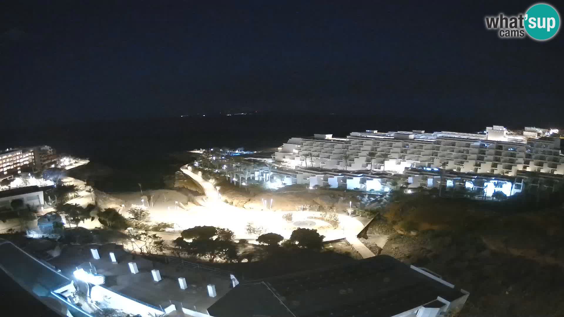 Spletna kamera v živo Las Galgas plaža – Playa Paraiso – otok La Gomera – Costa Adeje – Tenerife