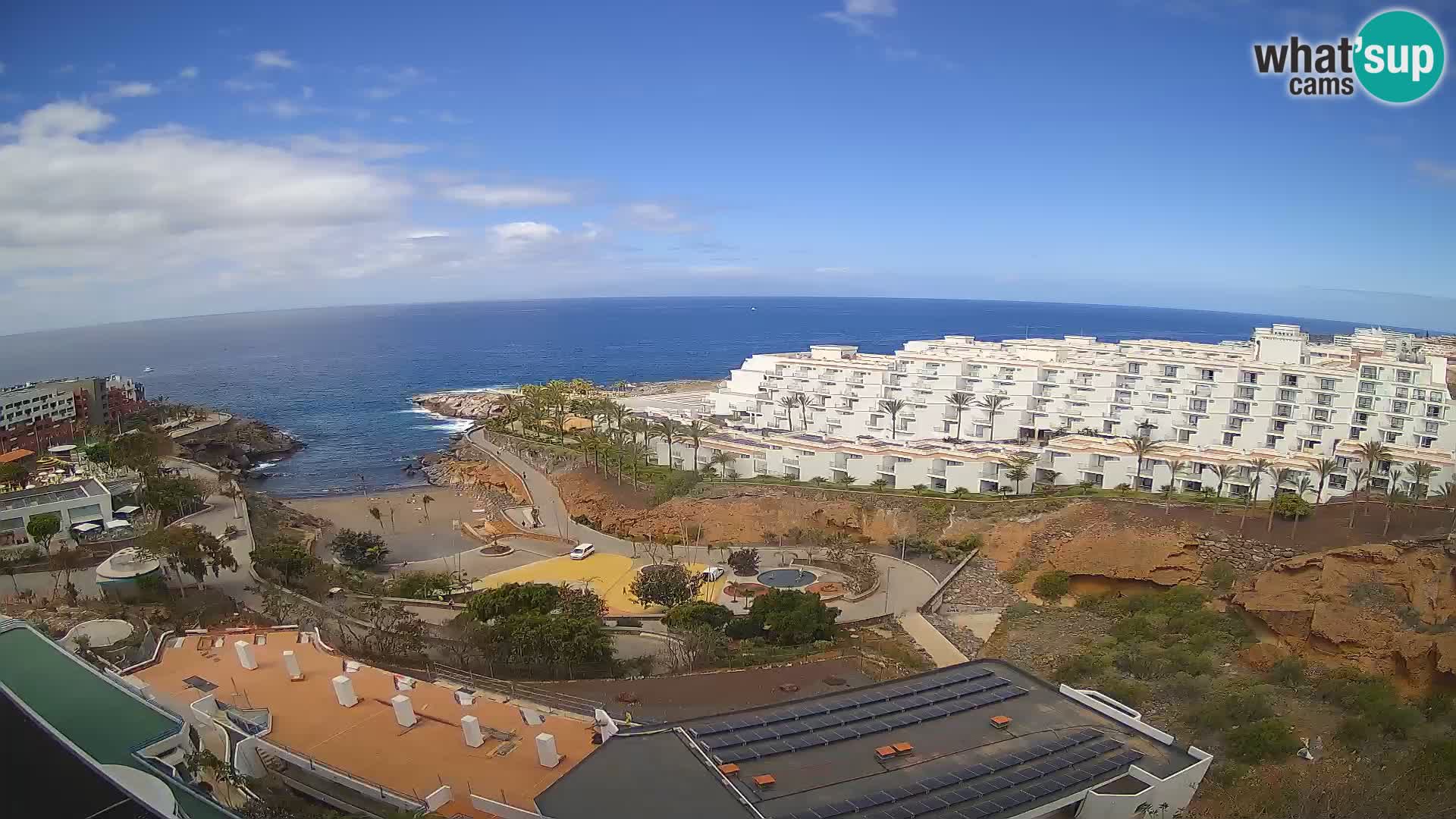 Webcam en direct Playa de Las Galgas – Playa Paraiso – île de La Gomera – Costa Adeje – Tenerife