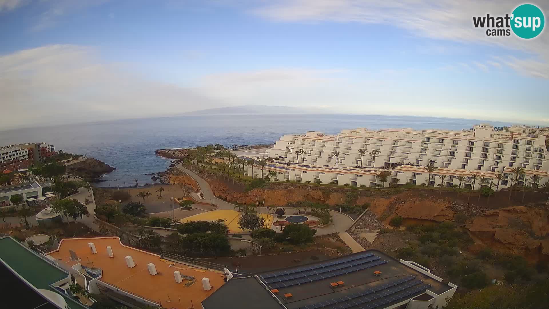 Webcam en direct Playa de Las Galgas – Playa Paraiso – île de La Gomera – Costa Adeje – Tenerife