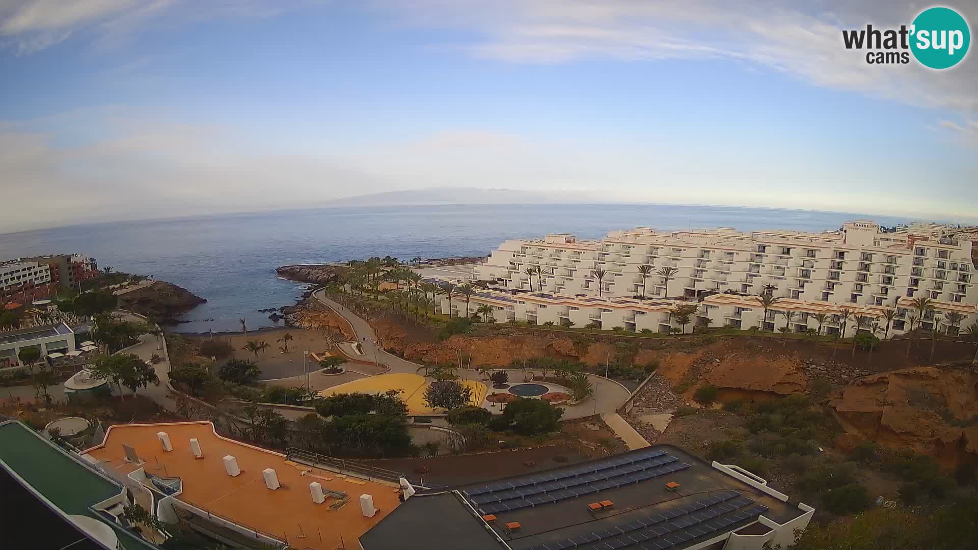 Webcam en direct Playa de Las Galgas – Playa Paraiso – île de La Gomera – Costa Adeje – Tenerife