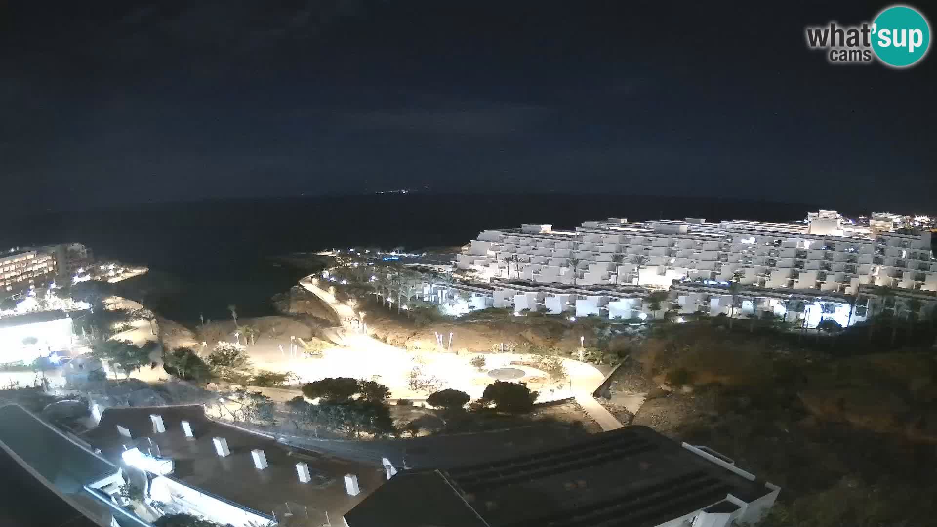 Live webcam Playa de Las Galgas – Playa Paraiso – La Gomera island – Adeje – Tenerife