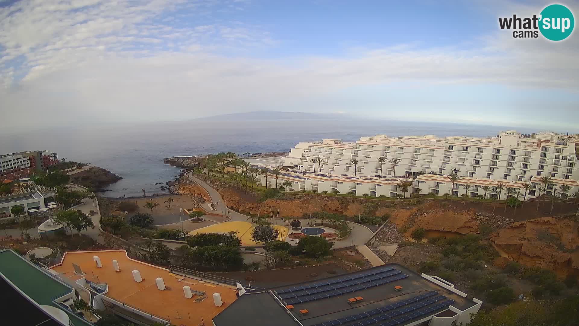 Webcam live spiaggia Las Galgas – Playa Paraiso – Isola La Gomera – Costa Adeje – Tenerife