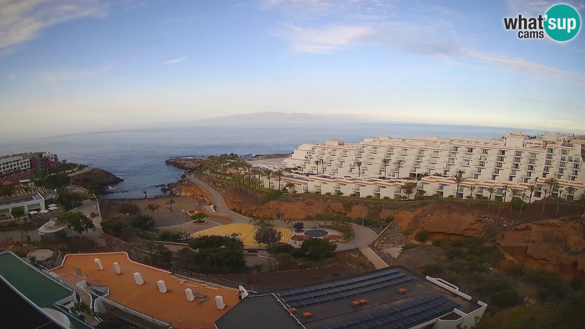 Webcam en direct Playa de Las Galgas – Playa Paraiso – île de La Gomera – Costa Adeje – Tenerife