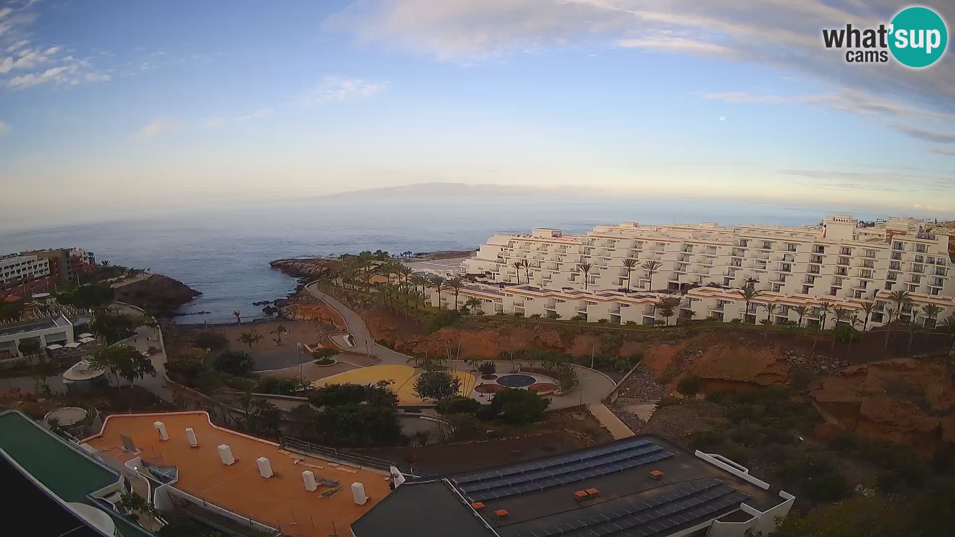 Live-Webcam Las Galgas Strand – Playa Paraiso – Insel La Gomera – Costa Adeje – Teneriffa