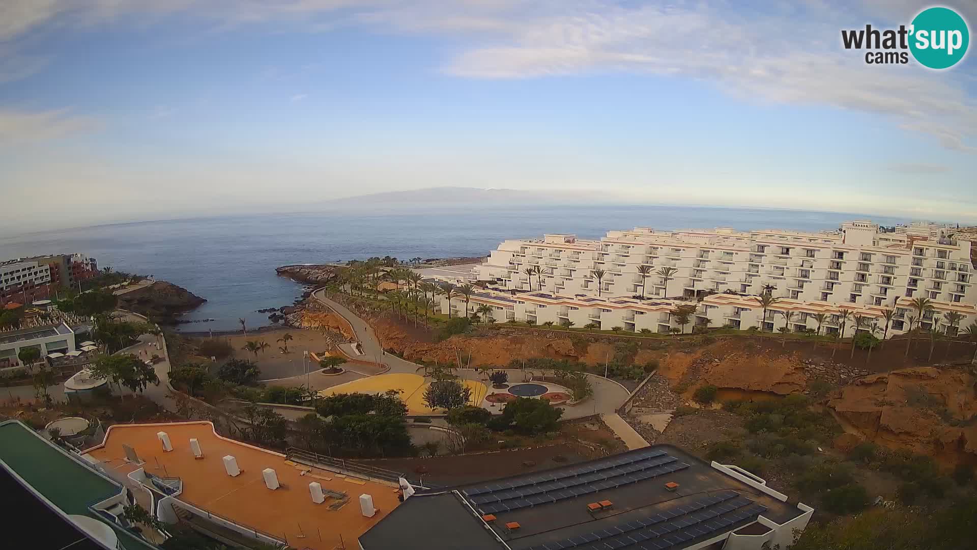 Webcam live spiaggia Las Galgas – Playa Paraiso – Isola La Gomera – Costa Adeje – Tenerife
