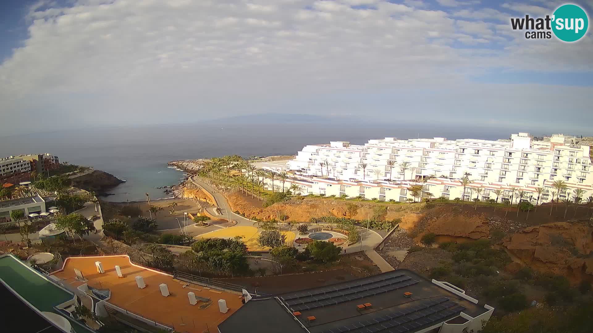 Webcam en direct Playa de Las Galgas – Playa Paraiso – île de La Gomera – Costa Adeje – Tenerife