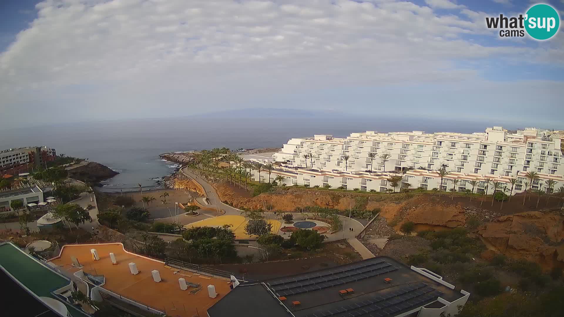 Webcam live spiaggia Las Galgas – Playa Paraiso – Isola La Gomera – Costa Adeje – Tenerife