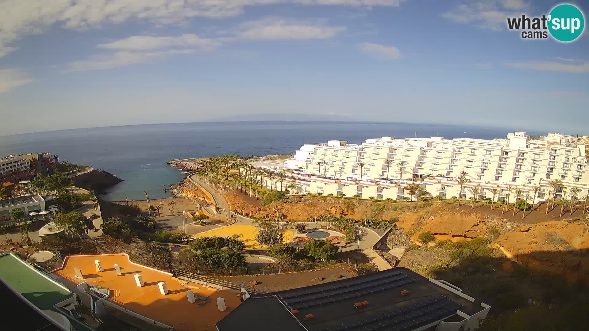 Webcam en direct Playa de Las Galgas – Playa Paraiso – île de La Gomera – Costa Adeje – Tenerife