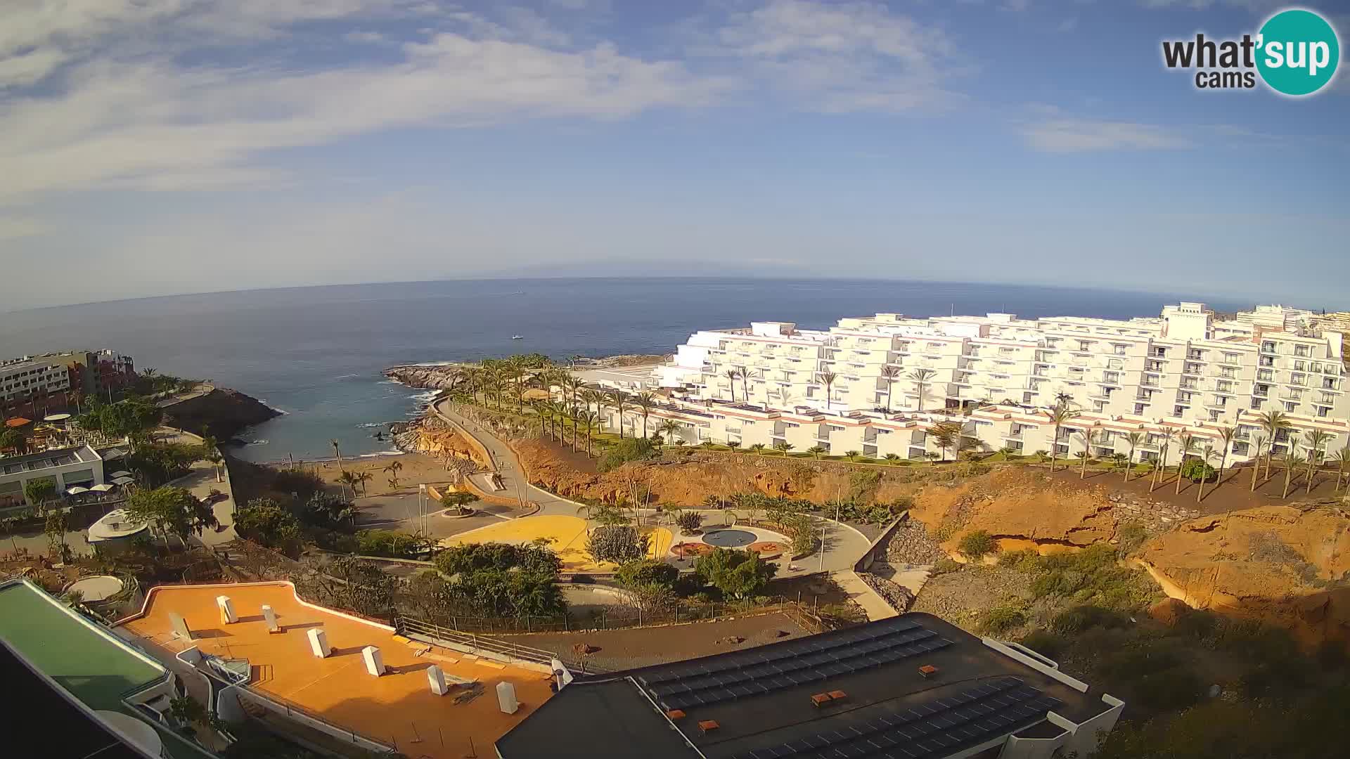 Webcam en direct Playa de Las Galgas – Playa Paraiso – île de La Gomera – Costa Adeje – Tenerife