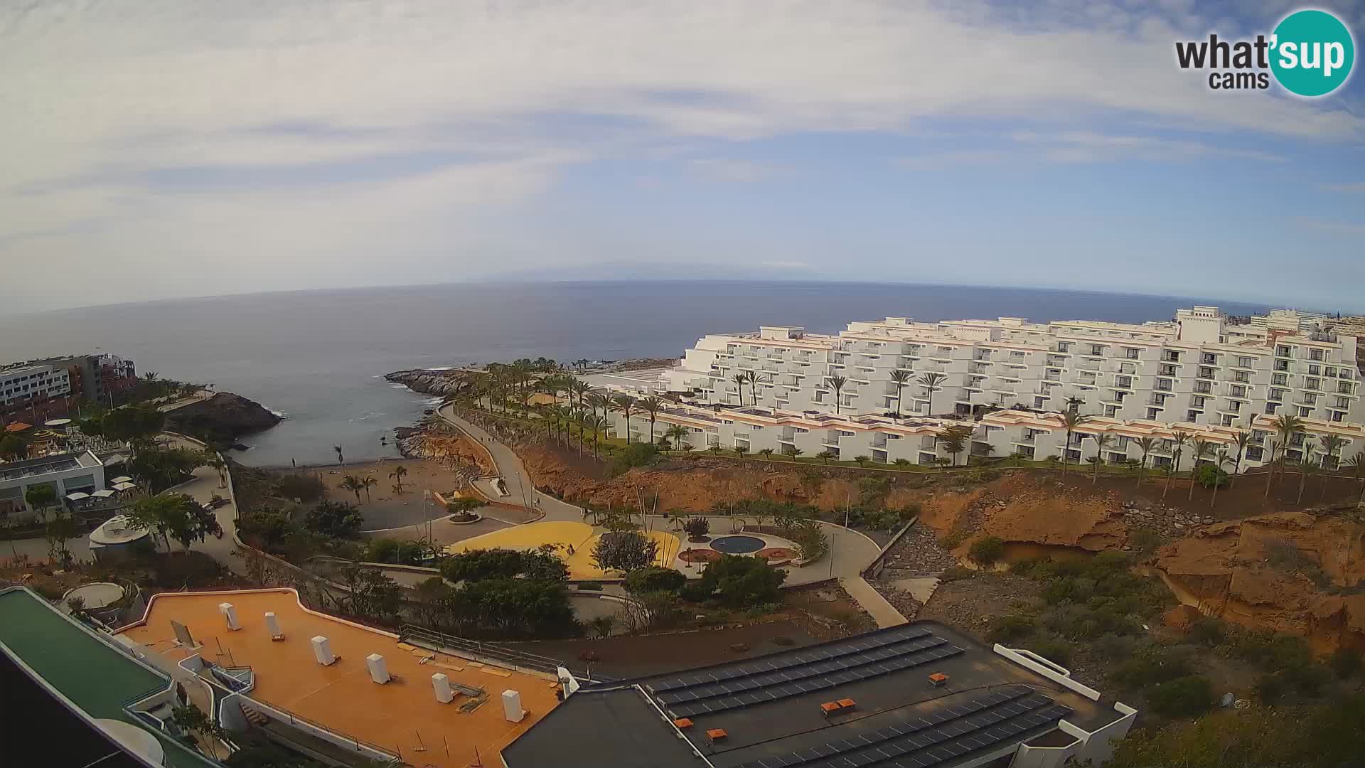 Webcam en direct Playa de Las Galgas – Playa Paraiso – île de La Gomera – Costa Adeje – Tenerife