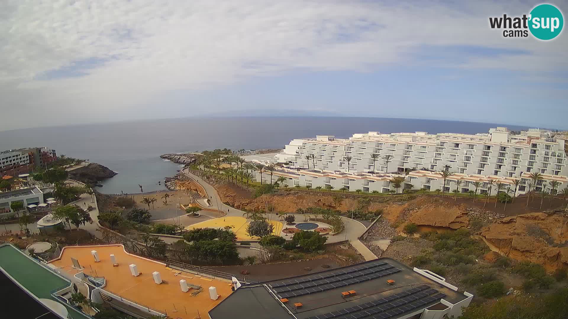 Webcam en direct Playa de Las Galgas – Playa Paraiso – île de La Gomera – Costa Adeje – Tenerife