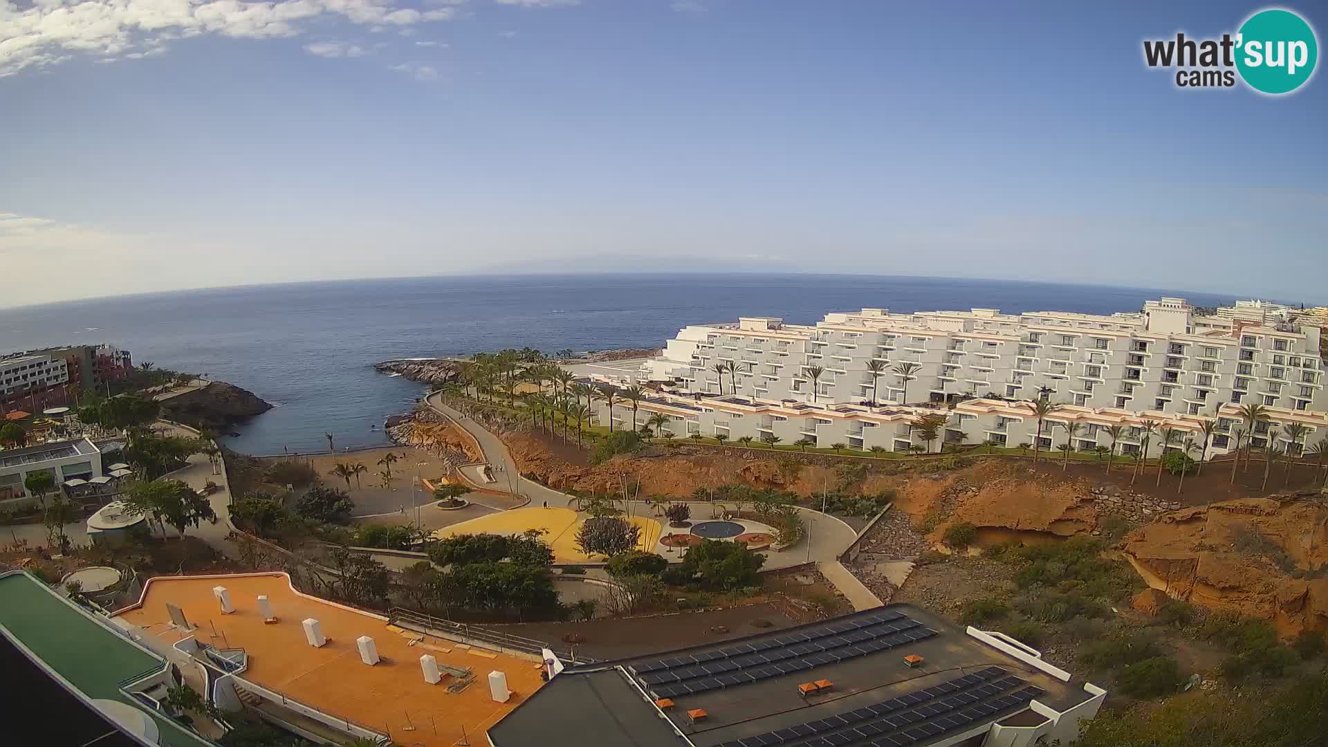 Webcam live spiaggia Las Galgas – Playa Paraiso – Isola La Gomera – Costa Adeje – Tenerife