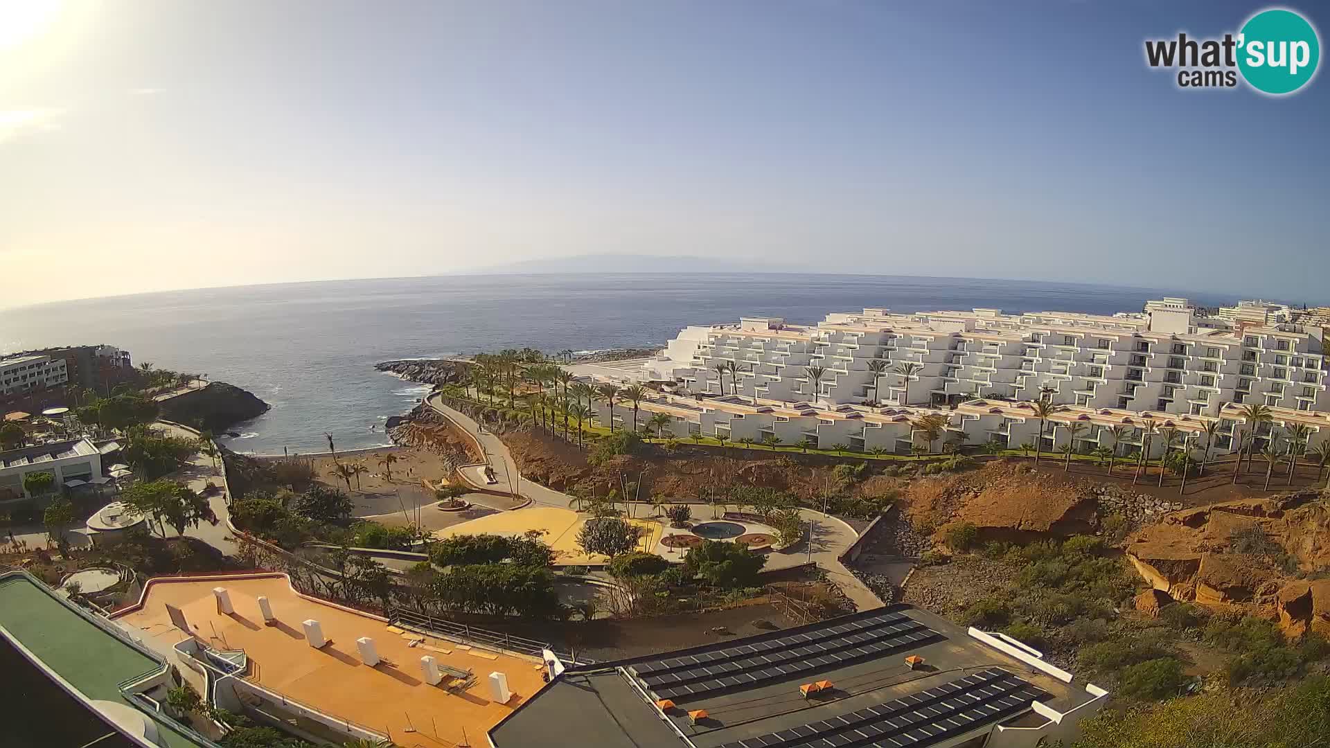 Live-Webcam Las Galgas Strand – Playa Paraiso – Insel La Gomera – Costa Adeje – Teneriffa