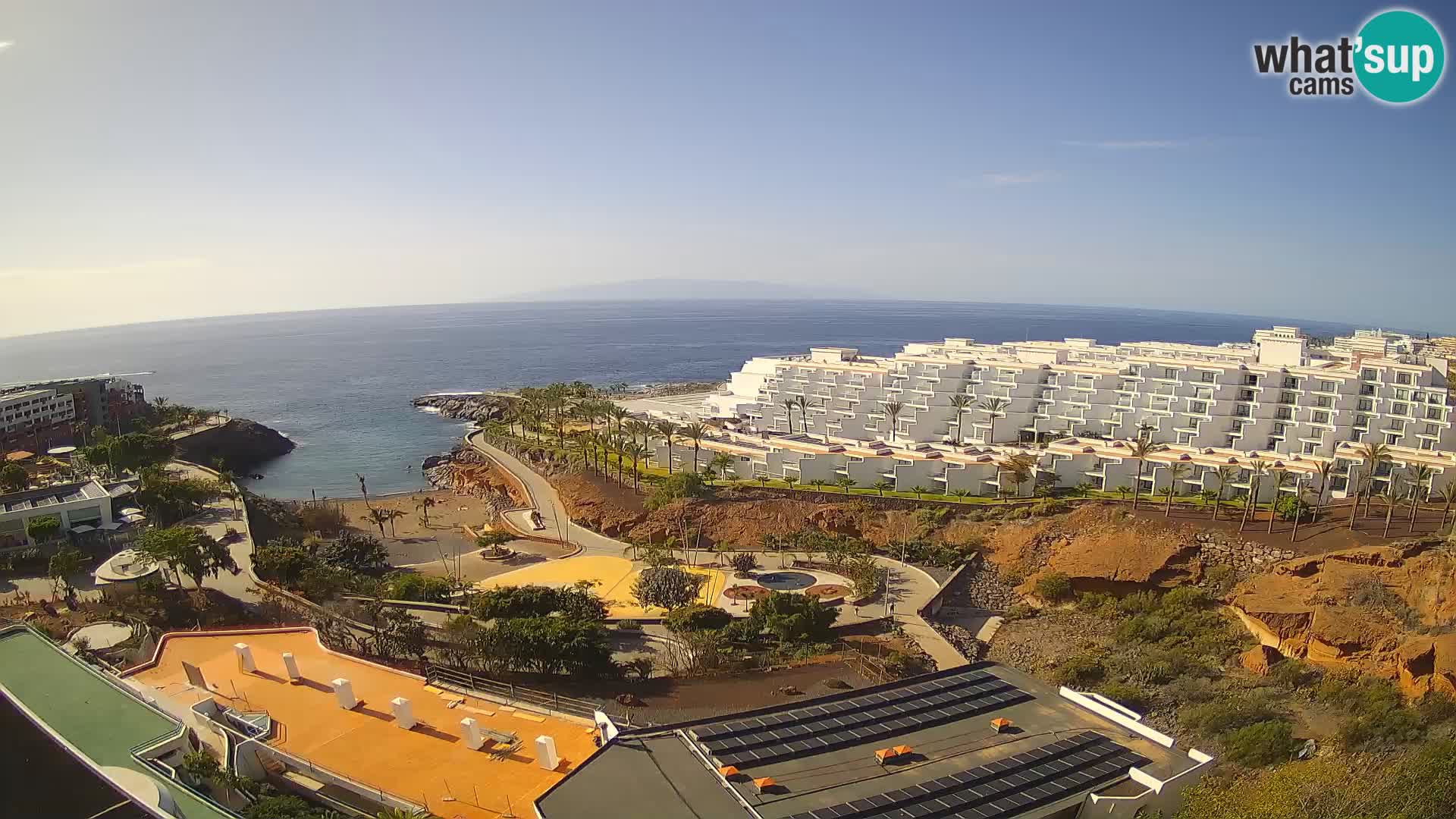 Webcam en direct Playa de Las Galgas – Playa Paraiso – île de La Gomera – Costa Adeje – Tenerife