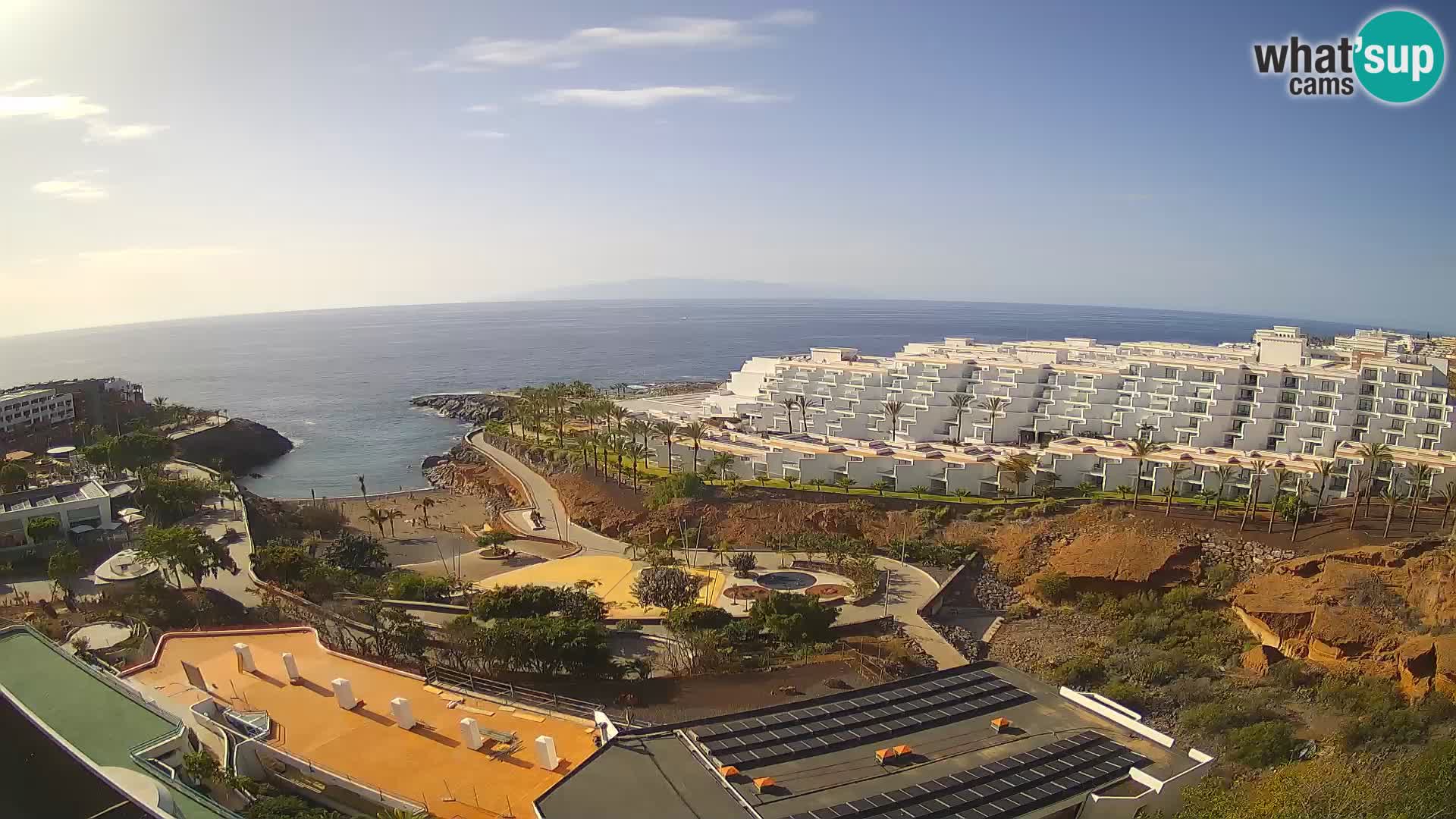 Webcam live spiaggia Las Galgas – Playa Paraiso – Isola La Gomera – Costa Adeje – Tenerife
