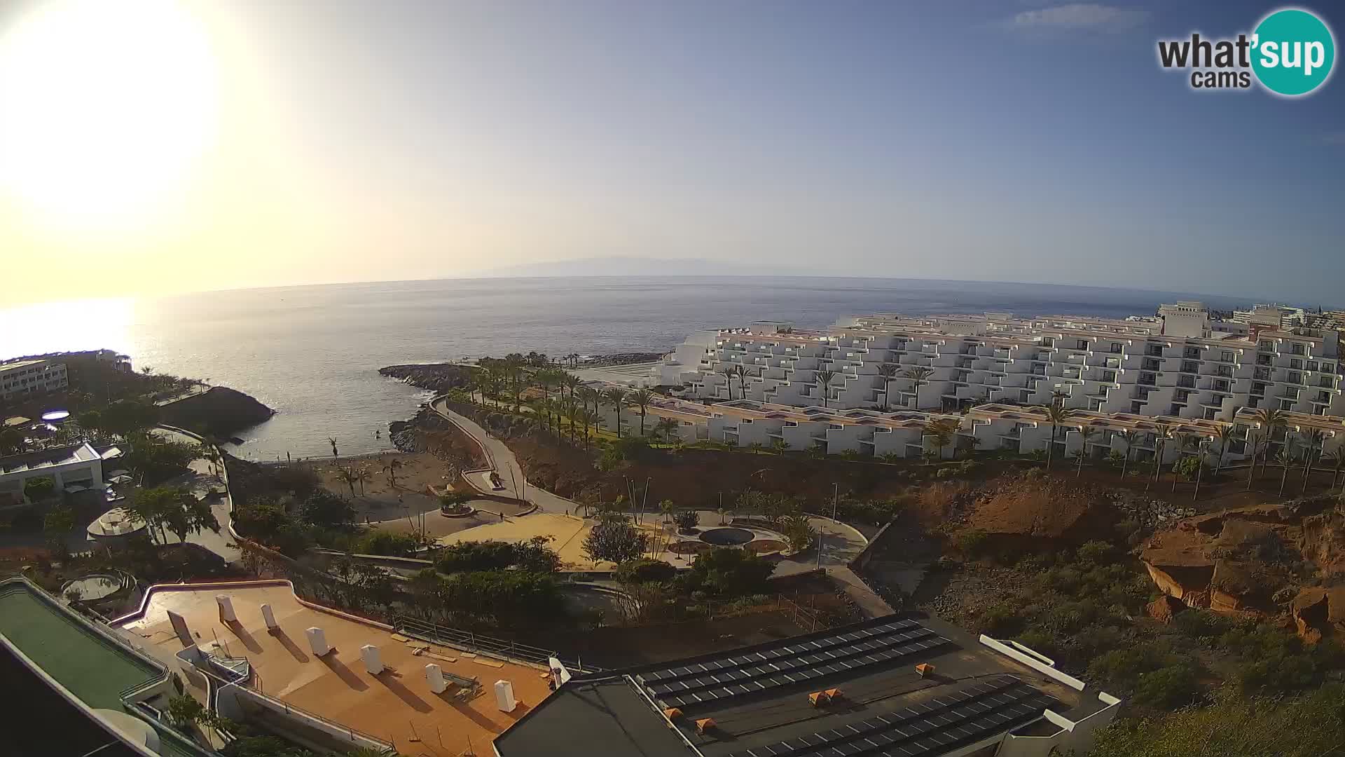 Webcam en vivo Playa de Las Galgas – Playa Paraíso – Isla de La Gomera – Costa Adeje – Tenerife