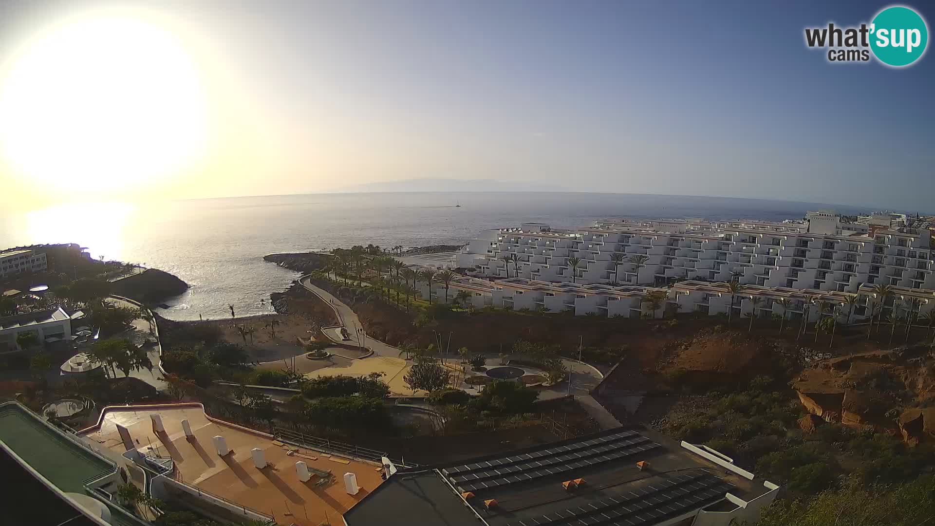 Live-Webcam Las Galgas Strand – Playa Paraiso – Insel La Gomera – Costa Adeje – Teneriffa