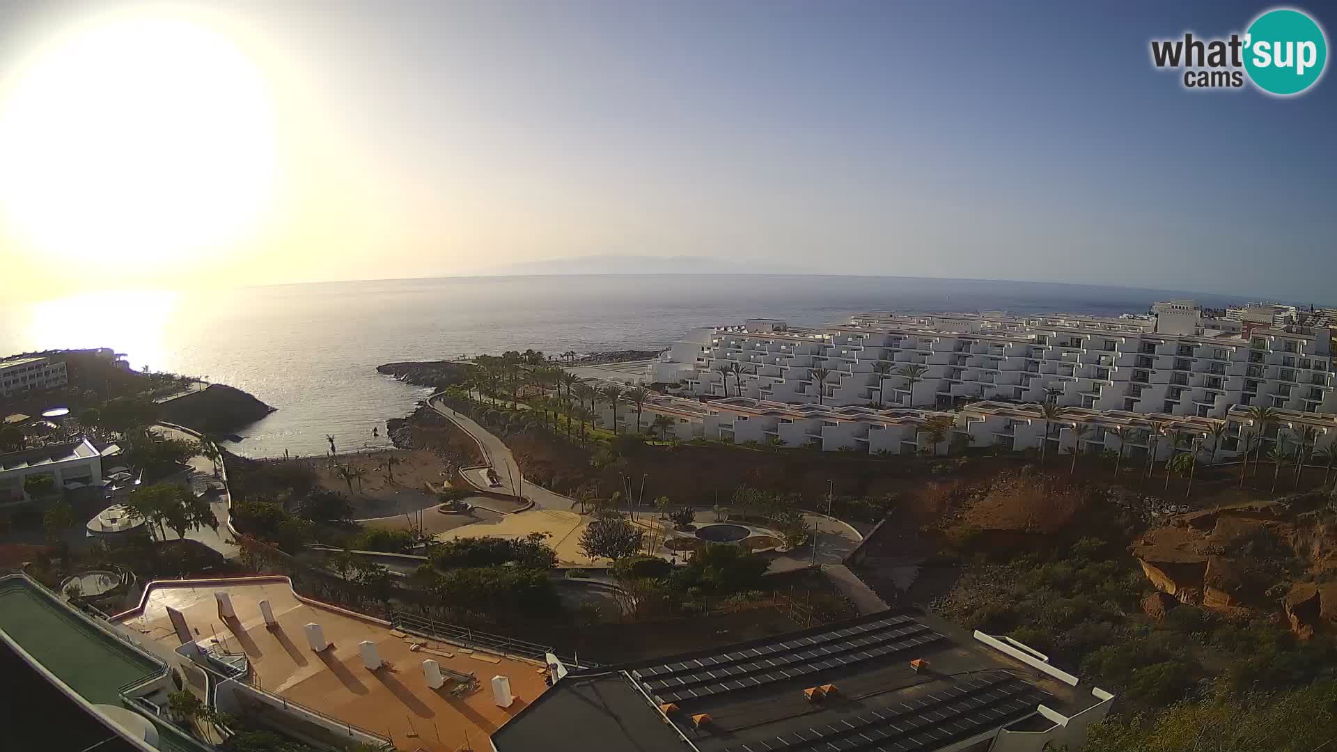 Webcam en direct Playa de Las Galgas – Playa Paraiso – île de La Gomera – Costa Adeje – Tenerife