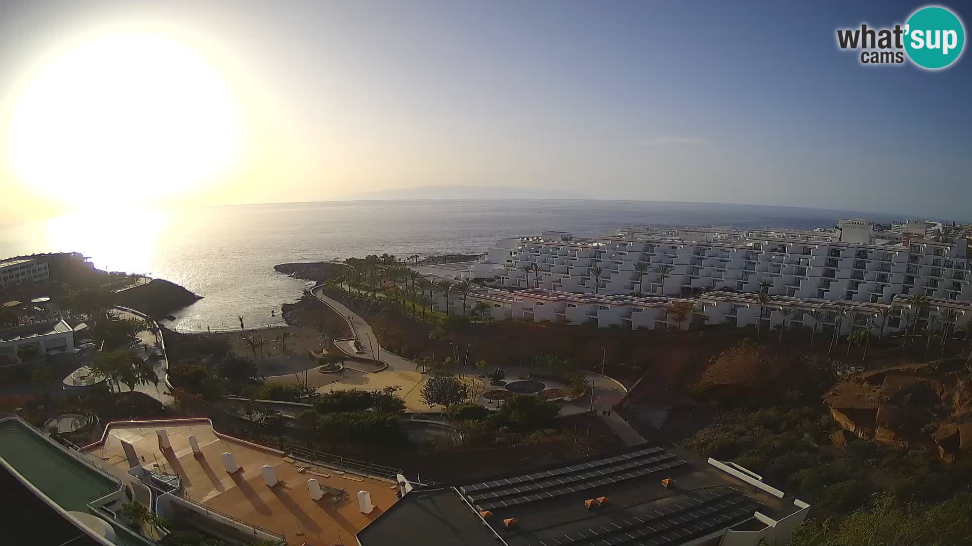 Webcam live spiaggia Las Galgas – Playa Paraiso – Isola La Gomera – Costa Adeje – Tenerife
