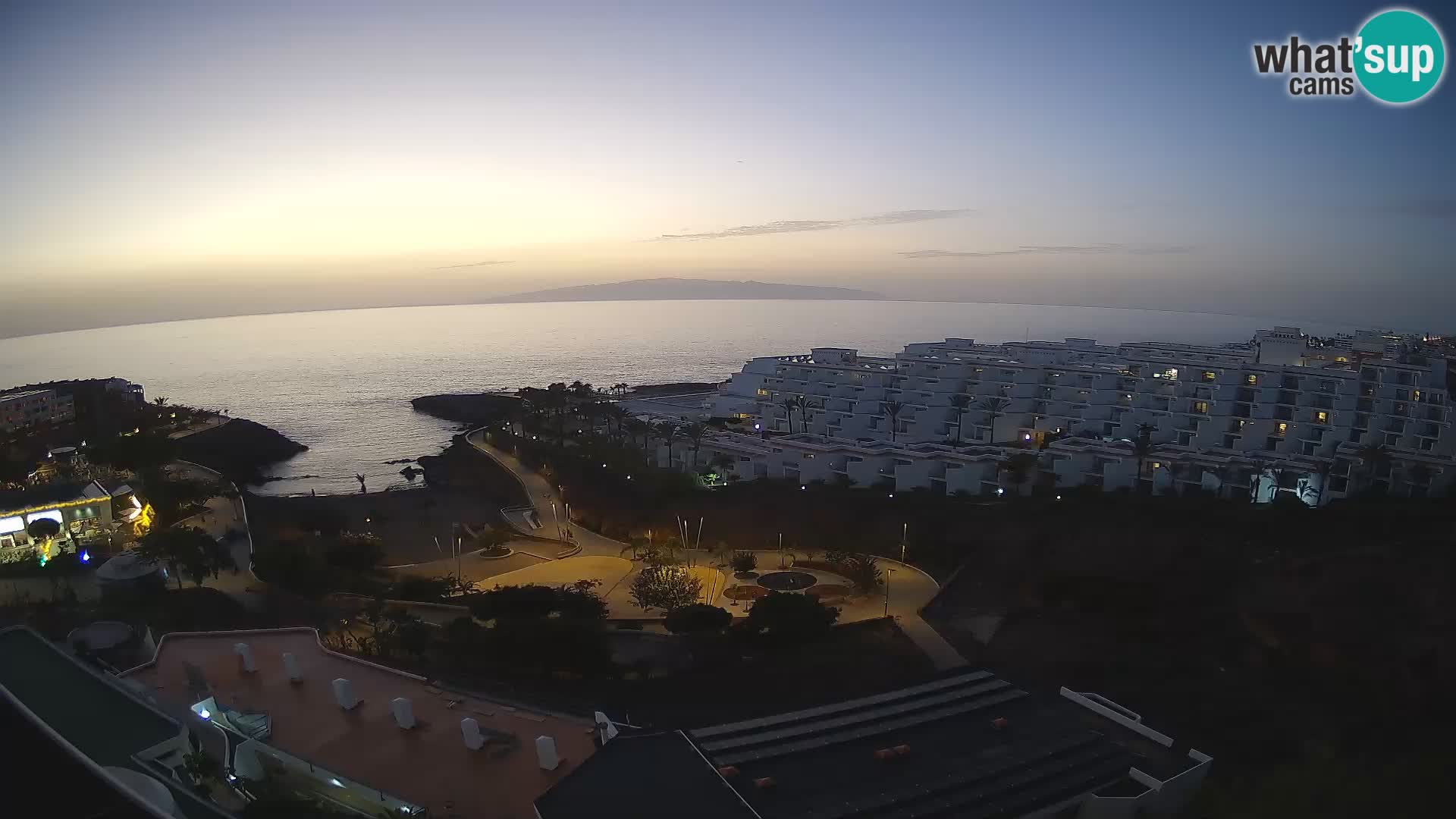 Webcam en direct Playa de Las Galgas – Playa Paraiso – île de La Gomera – Costa Adeje – Tenerife