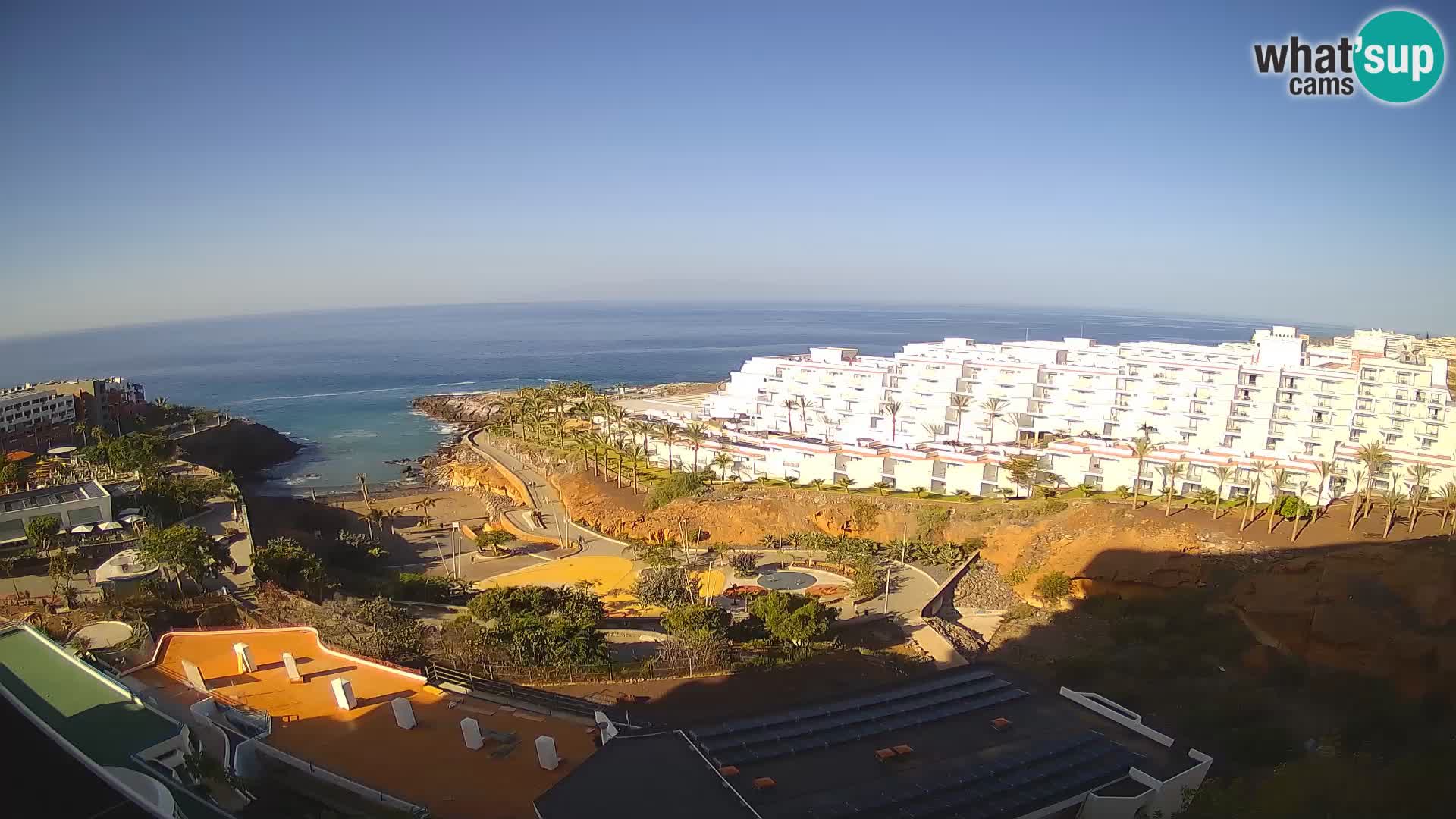 Live-Webcam Las Galgas Strand – Playa Paraiso – Insel La Gomera – Costa Adeje – Teneriffa