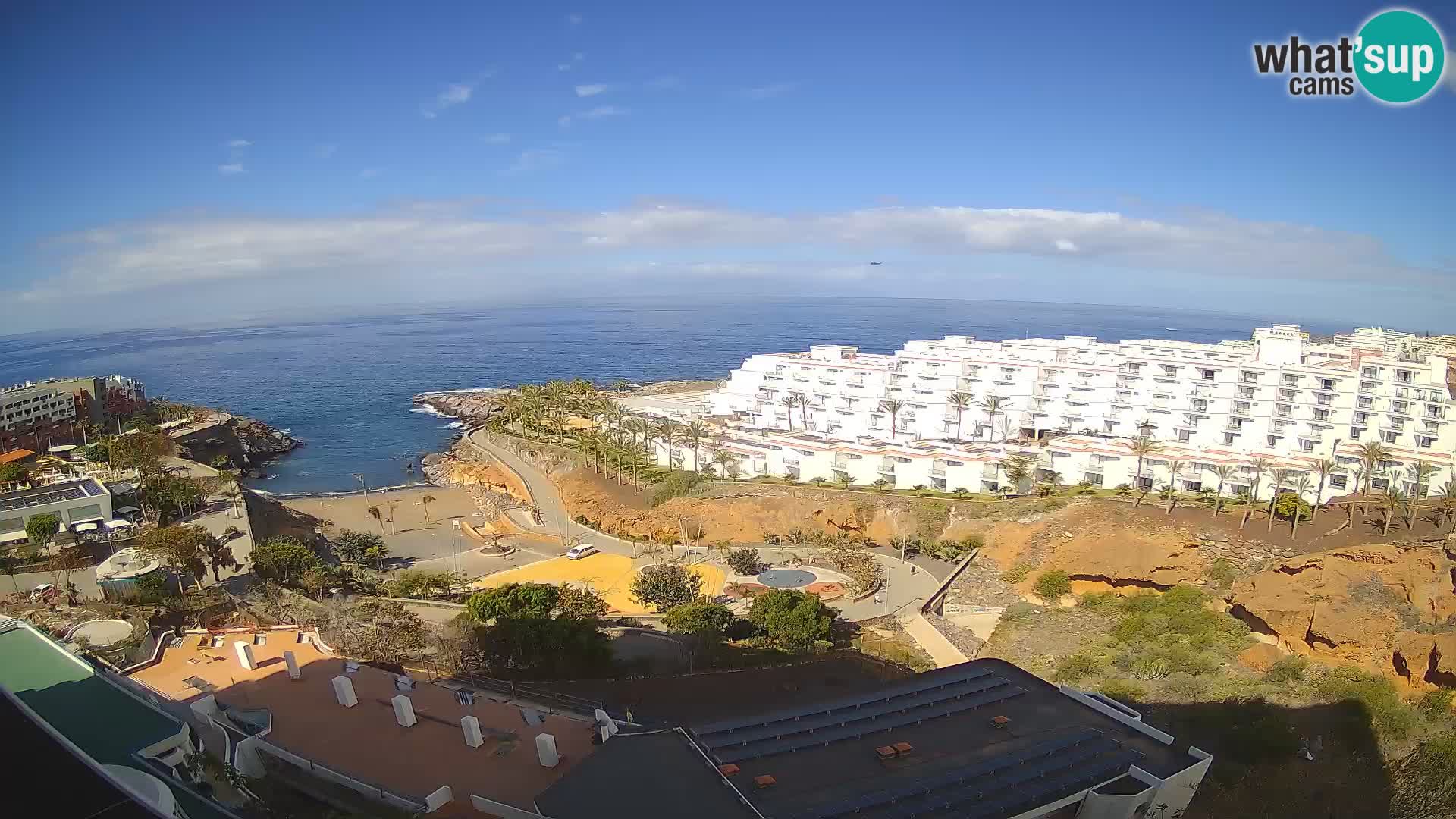 Webcam en direct Playa de Las Galgas – Playa Paraiso – île de La Gomera – Costa Adeje – Tenerife