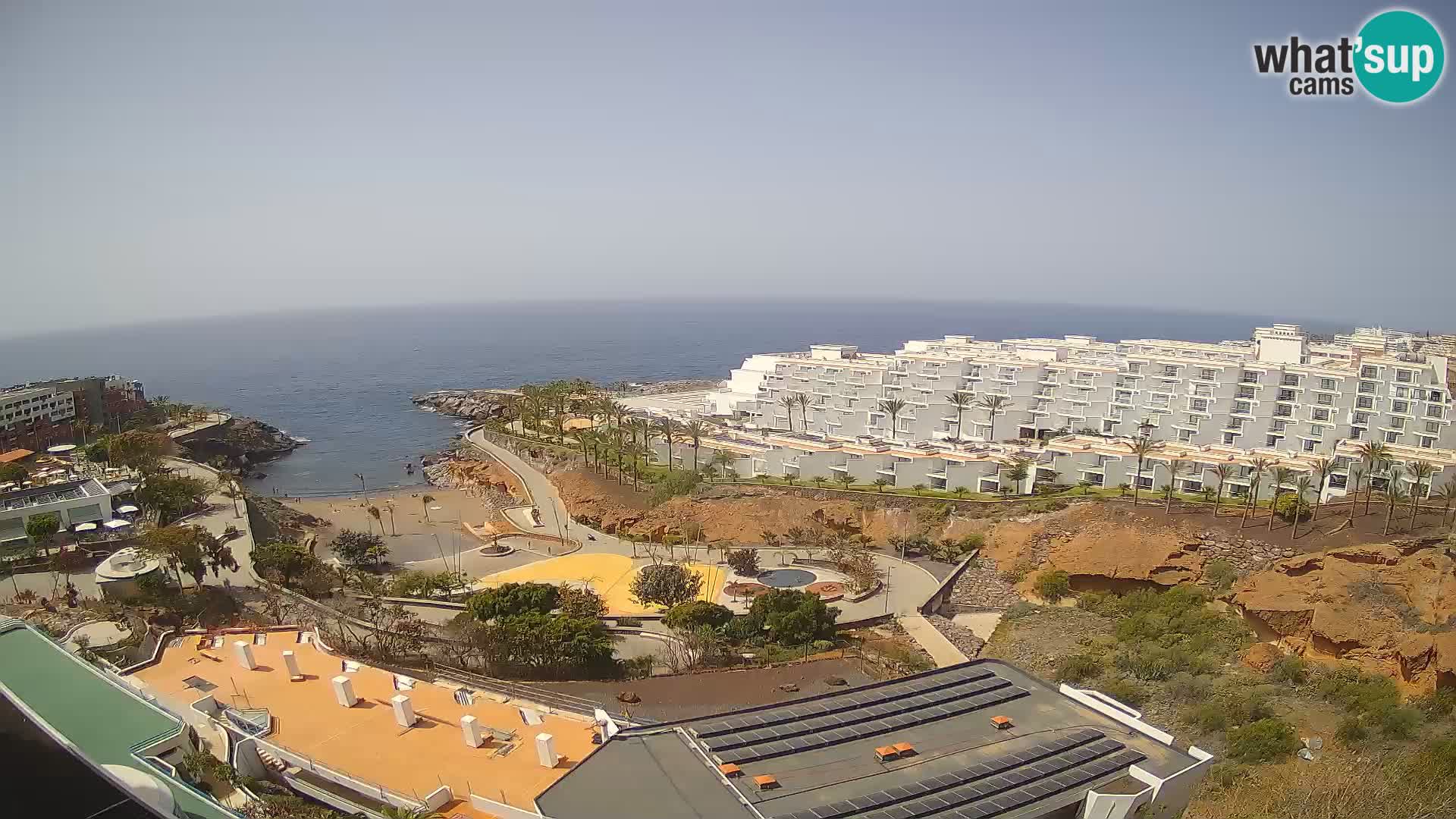 Webcam en direct Playa de Las Galgas – Playa Paraiso – île de La Gomera – Costa Adeje – Tenerife
