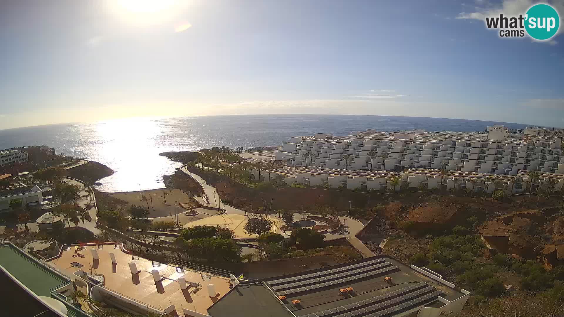 Web kamera uživo Playa de Las Galgas – Playa Paraiso – otok La Gomera – Costa Adeje – Tenerife